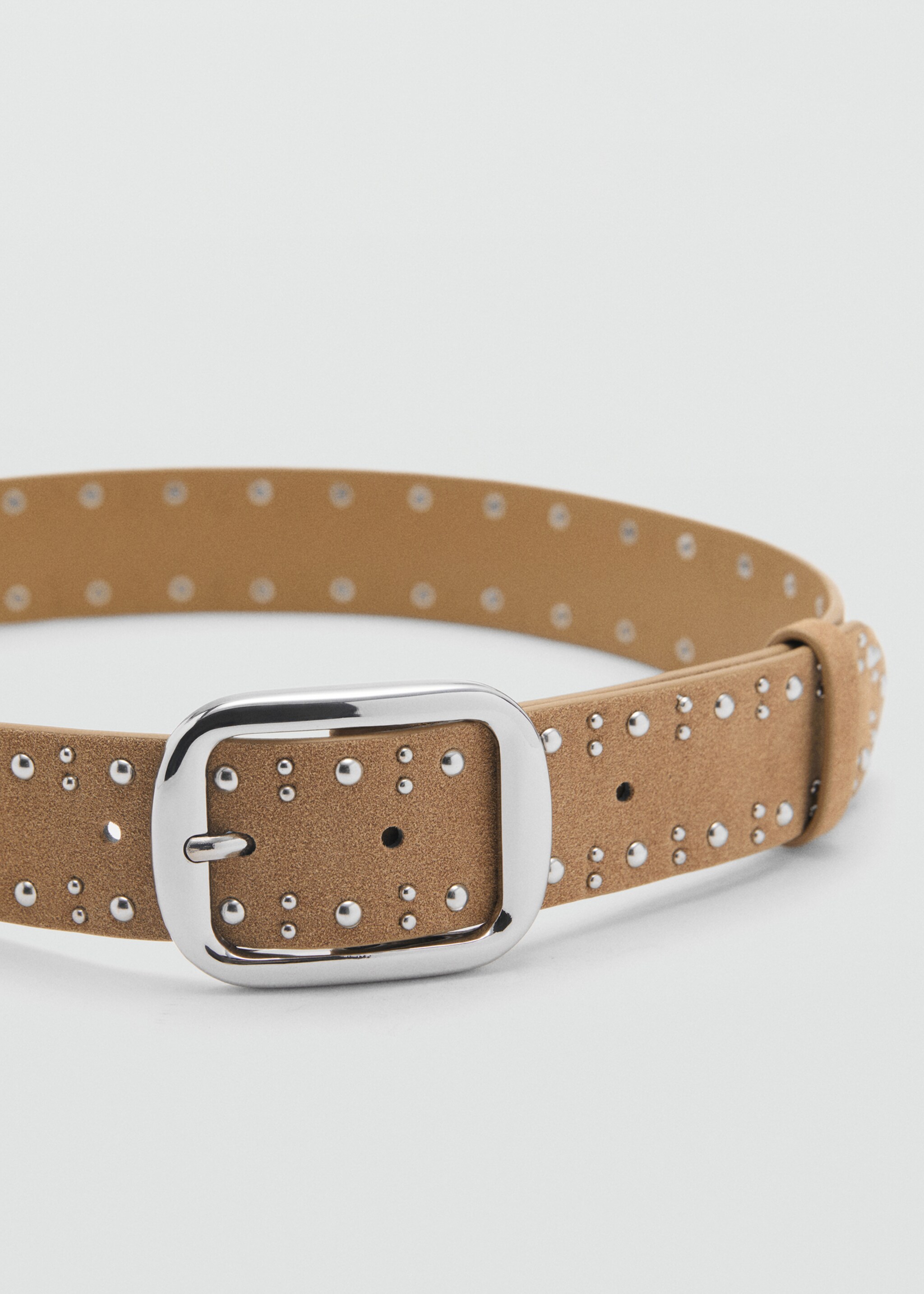 Suede belt with studs - Details of the article 1