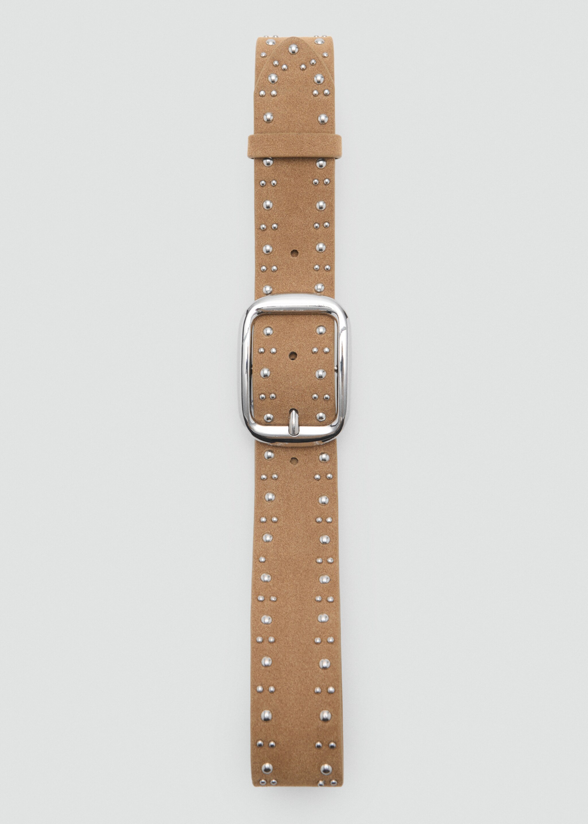 Suede belt with studs - Details of the article 2