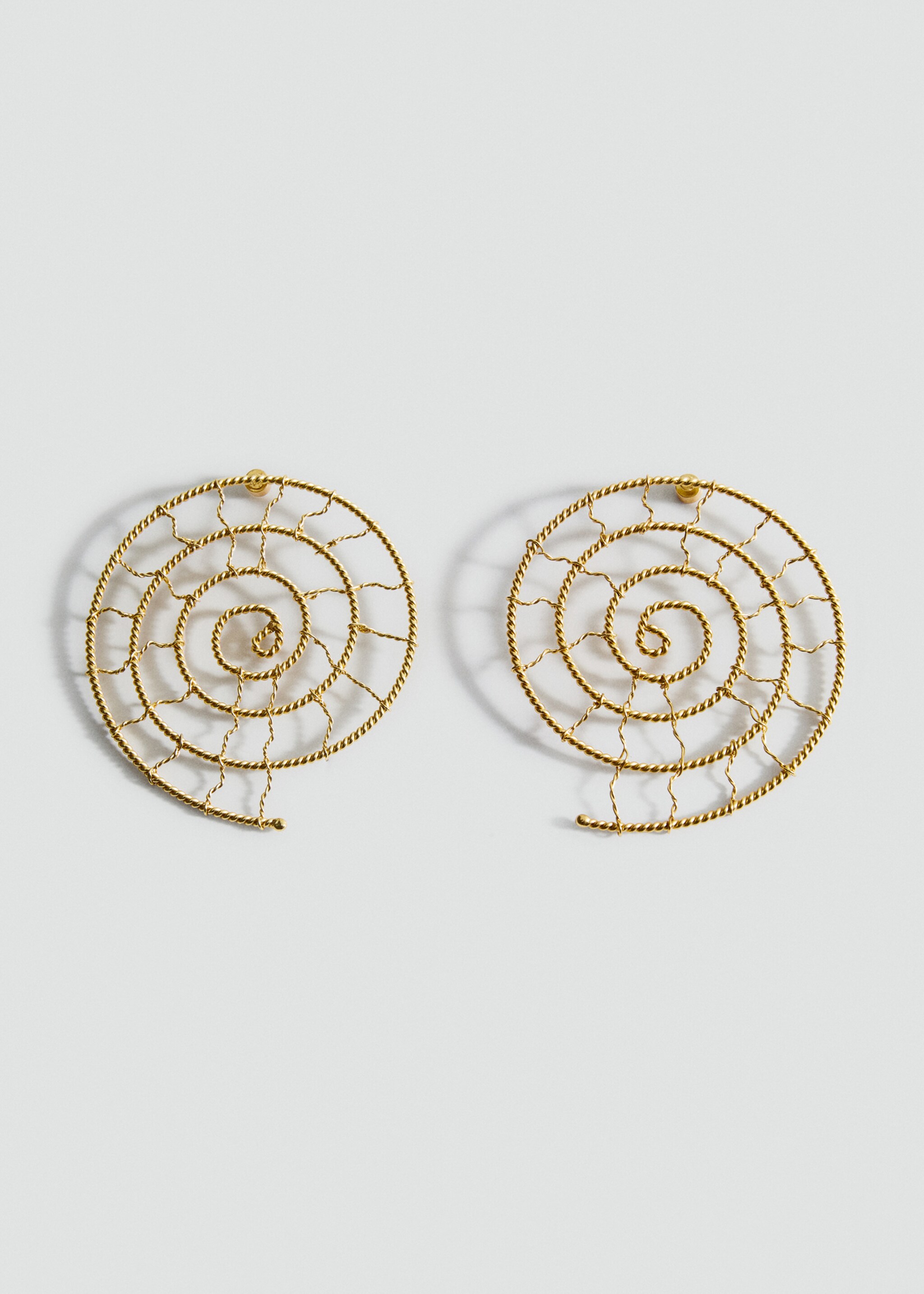 Boucles d’oreilles motif coquillage - Article sans modèle