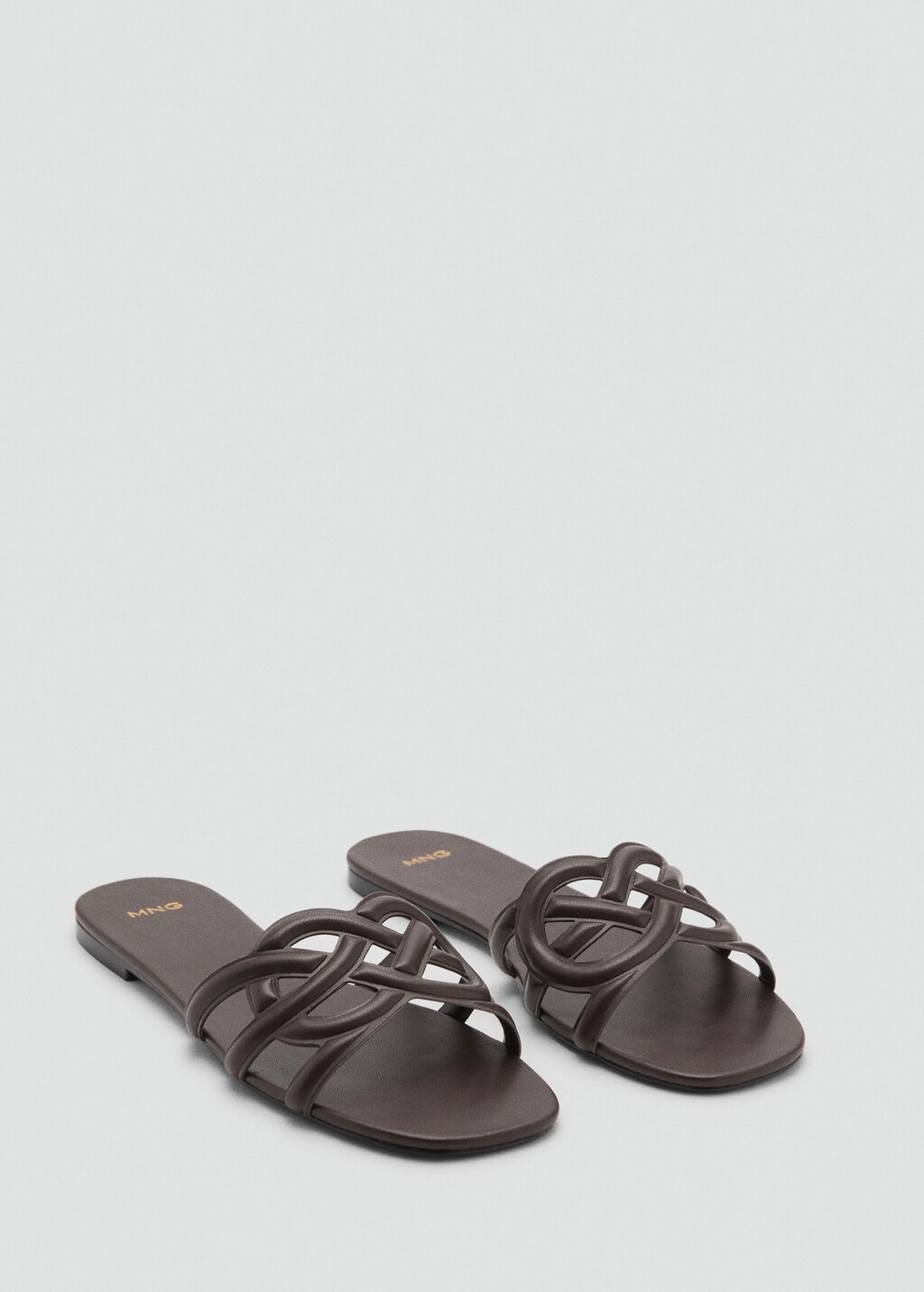 Cross-strap sandals - image 2