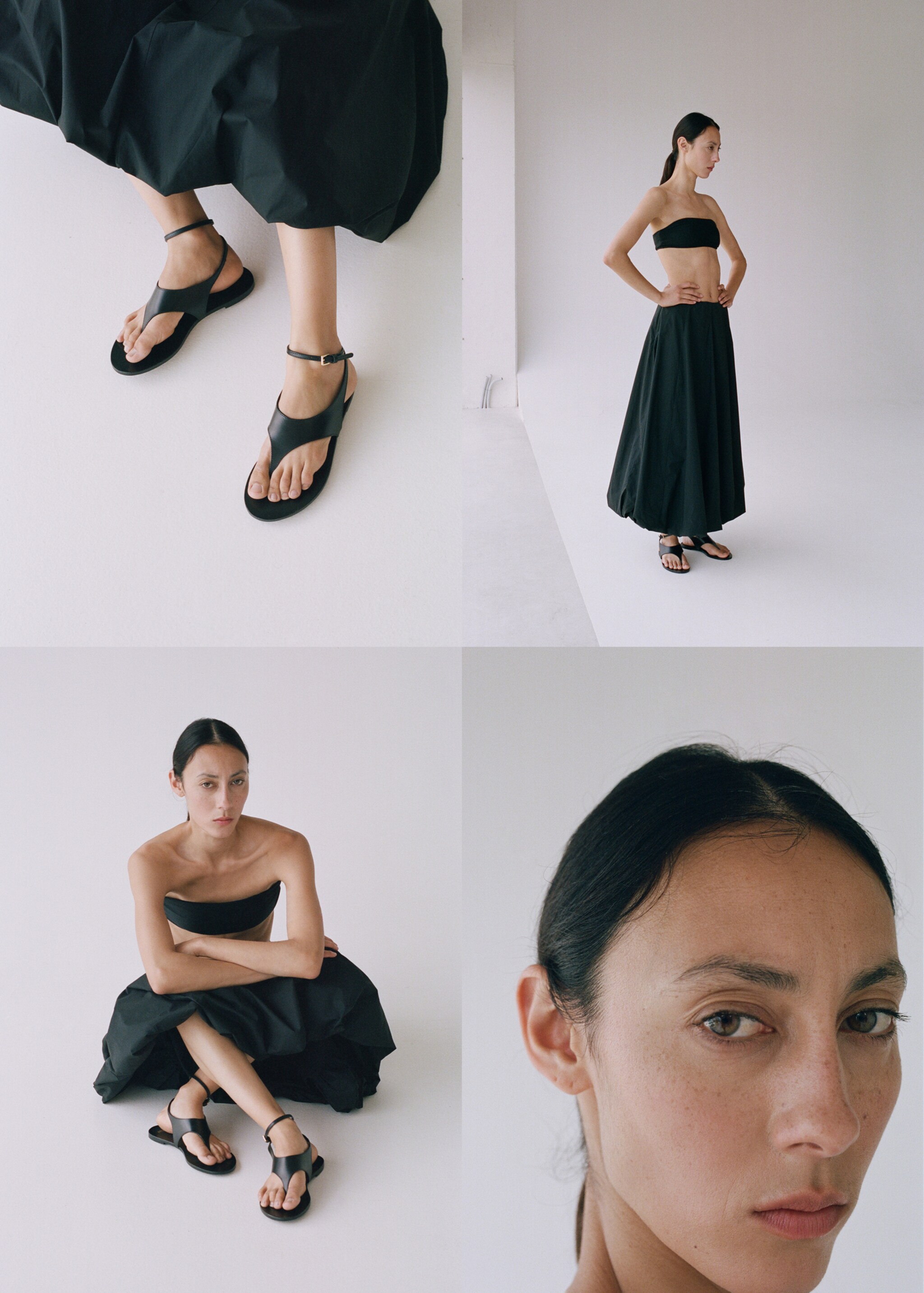 Leather straps sandals - Details of the article 3