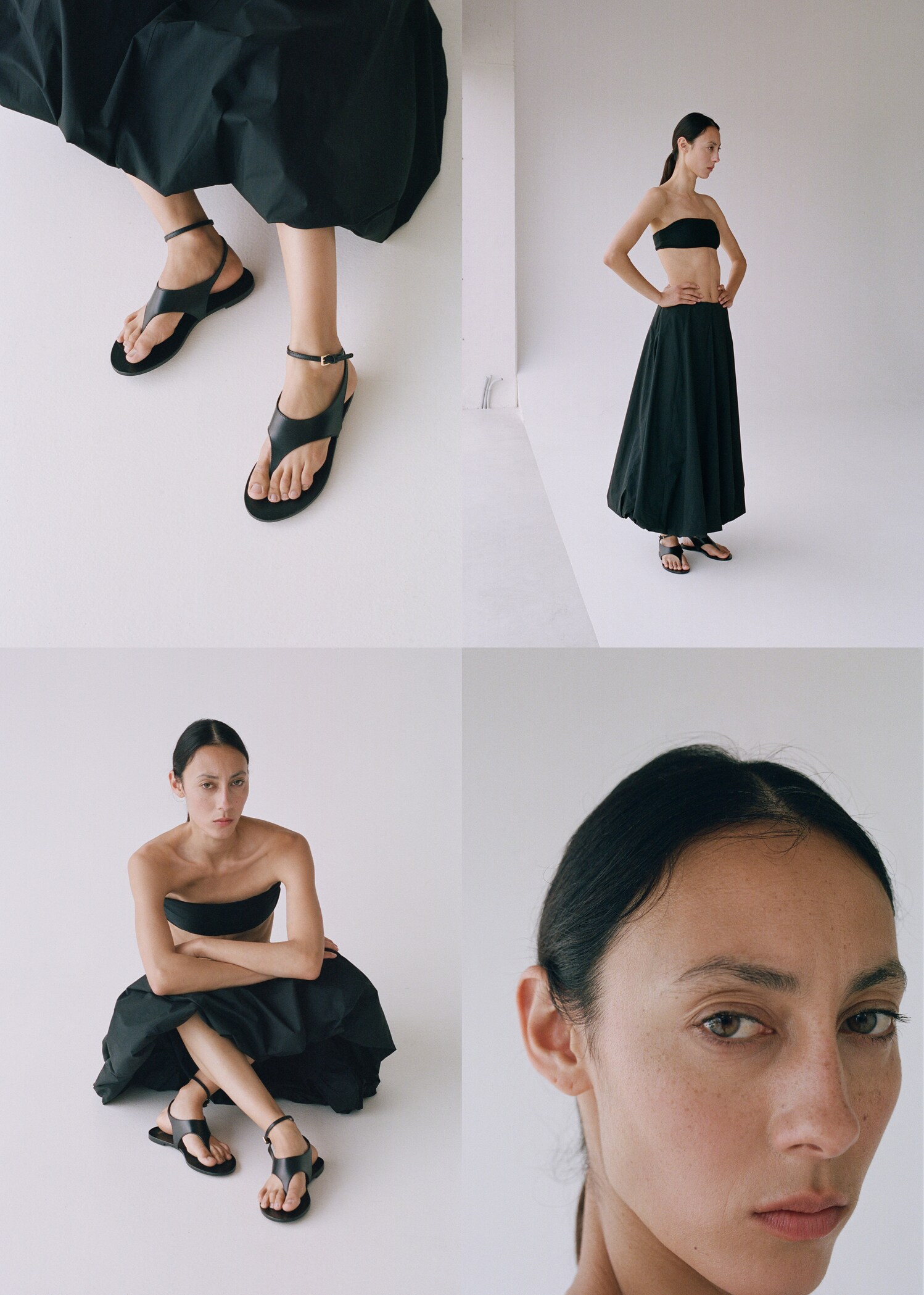 Leather straps sandals - Details of the article 3