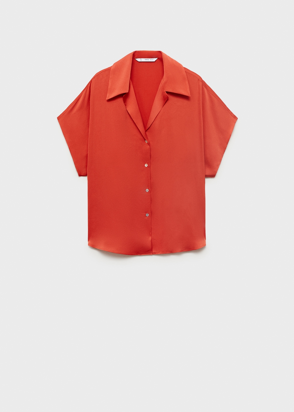 Short sleeve fluid shirt