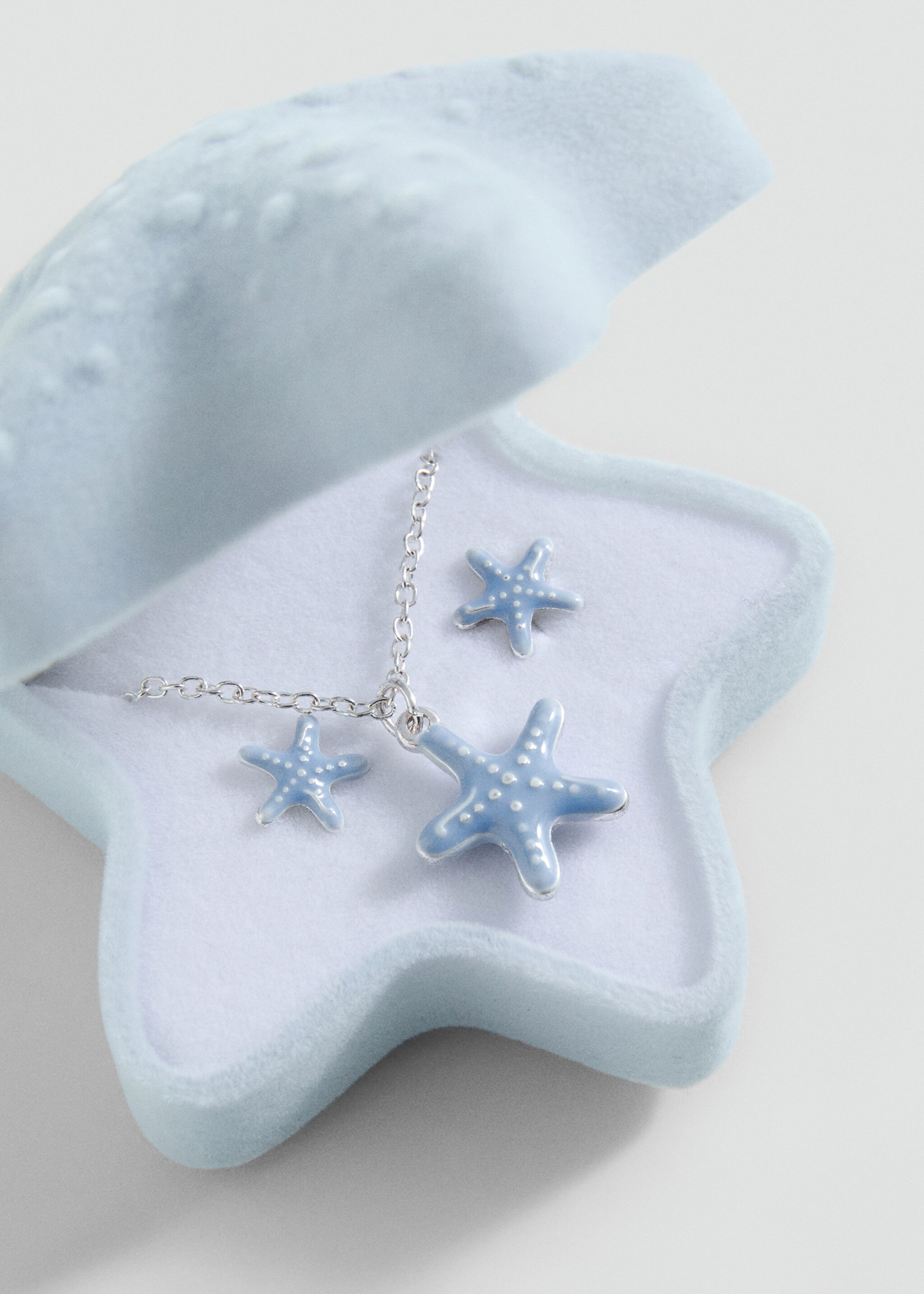 Cadena colgante estrella - Plano medio
