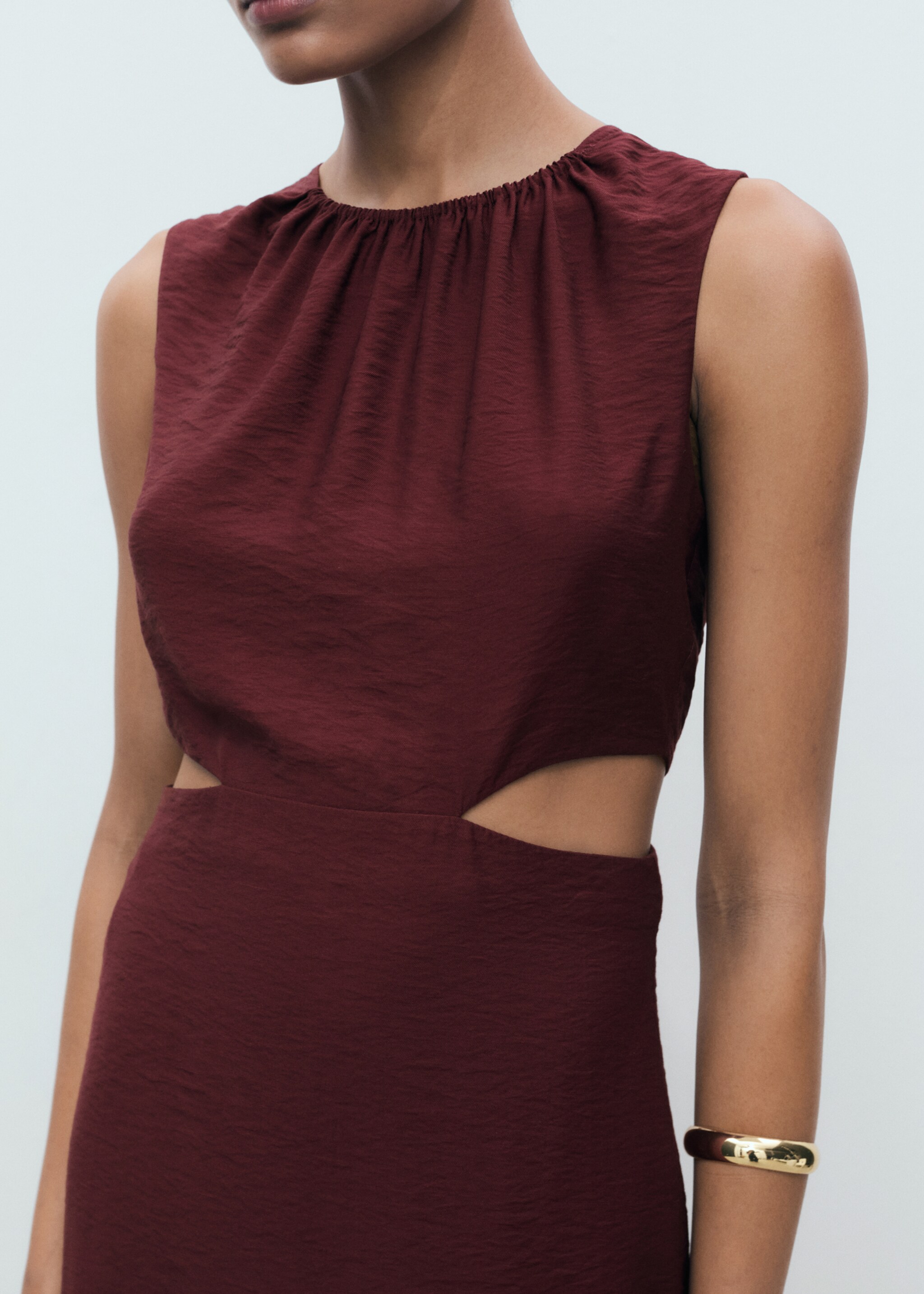 Robe imprimée cut-out - Détail de l'article 1