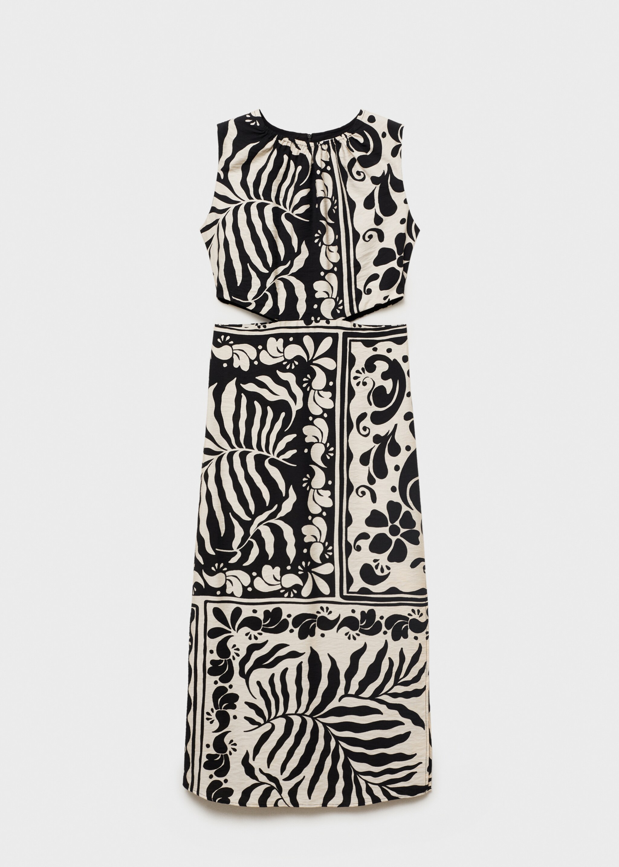 Vestido midi cut out - Artículo sin modelo