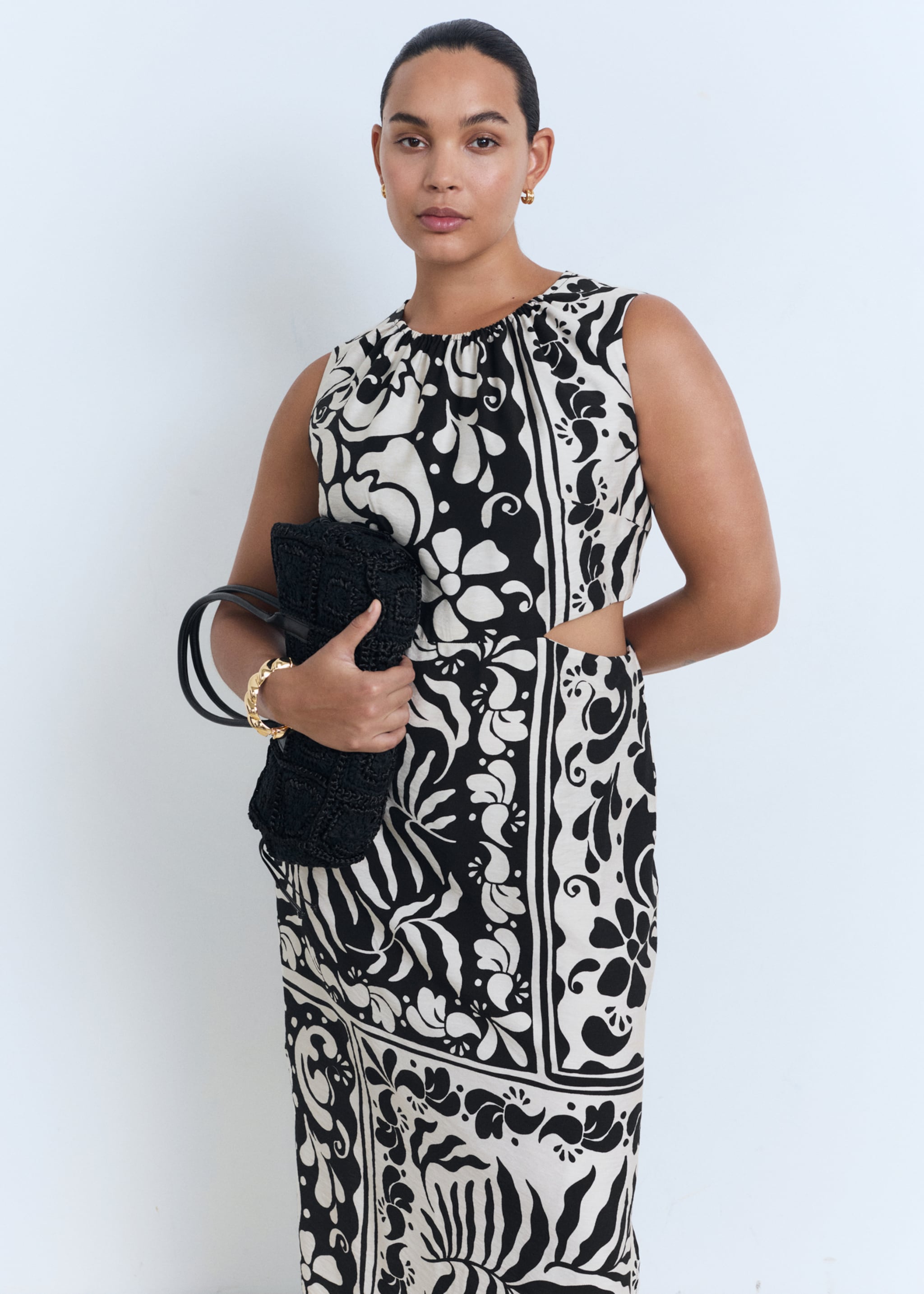 Vestido midi cut out - Detalle del artículo 5
