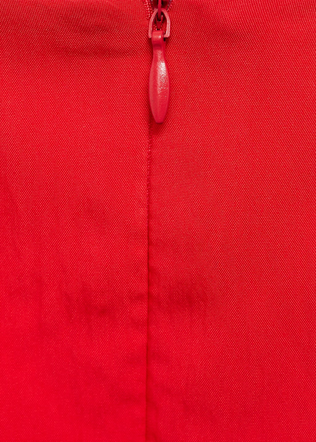 Long dress with gathered hem