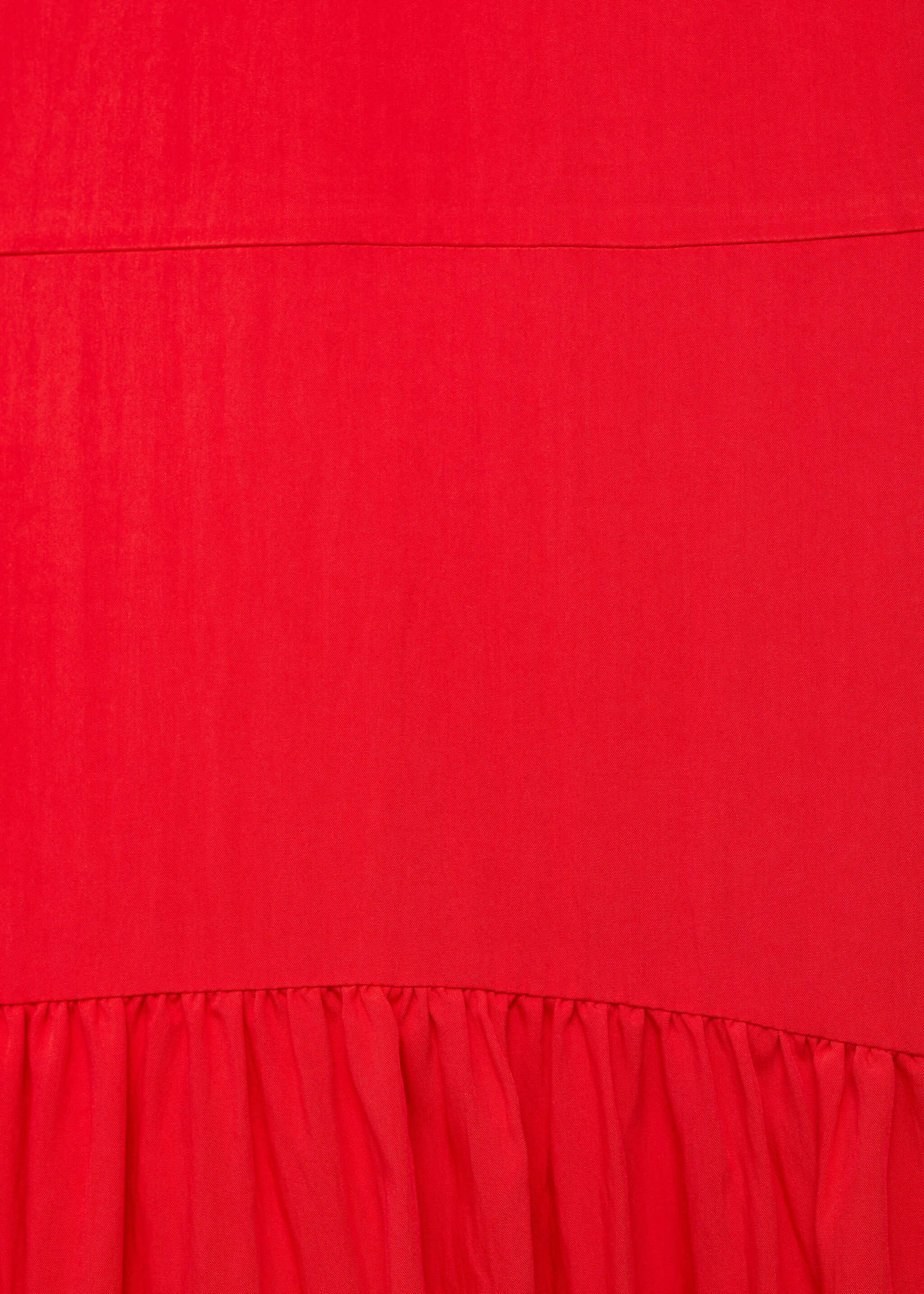 Vestido largo bajo frunces - Detalle del artículo 8
