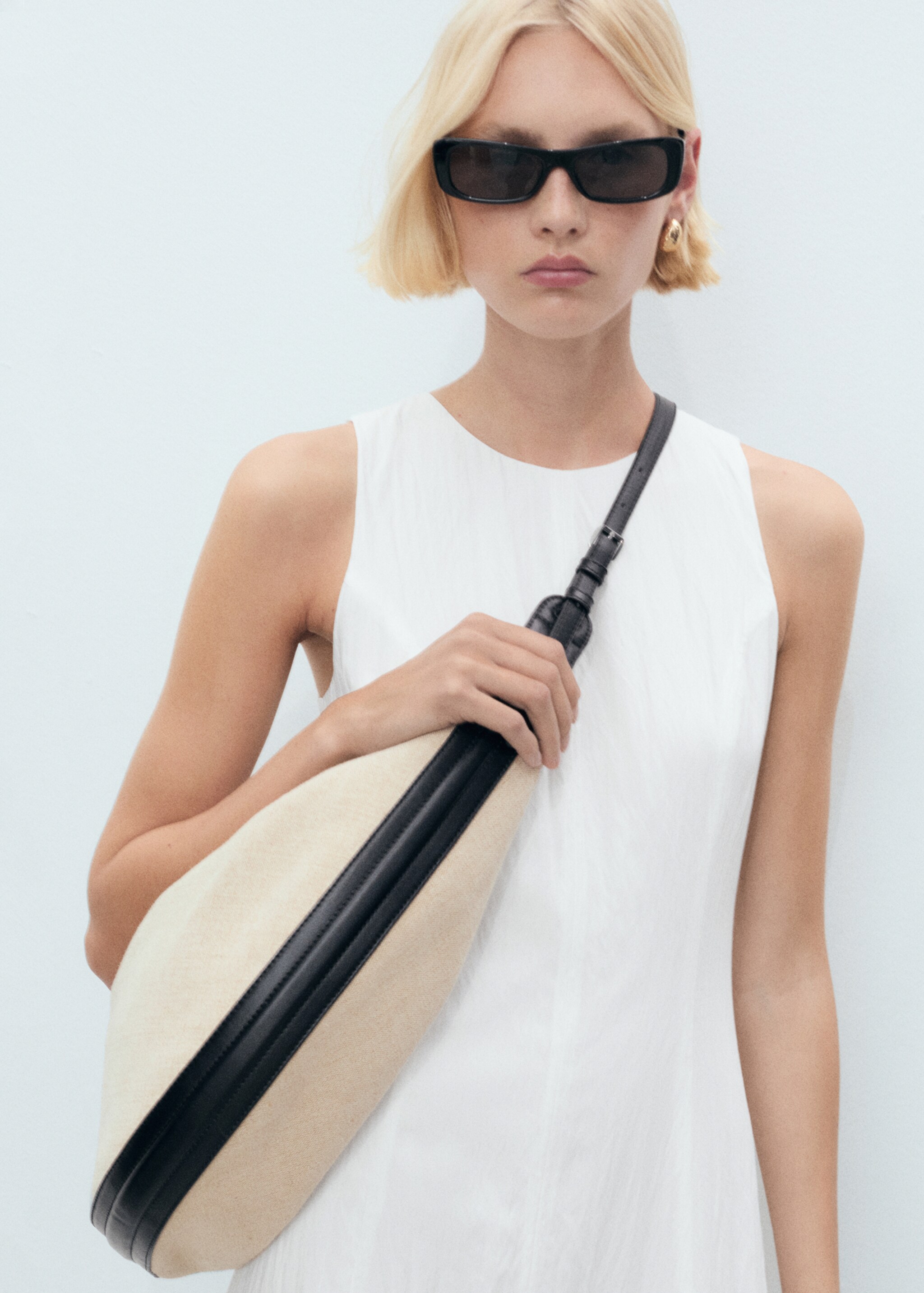 Long balloon dress - Details of the article 1