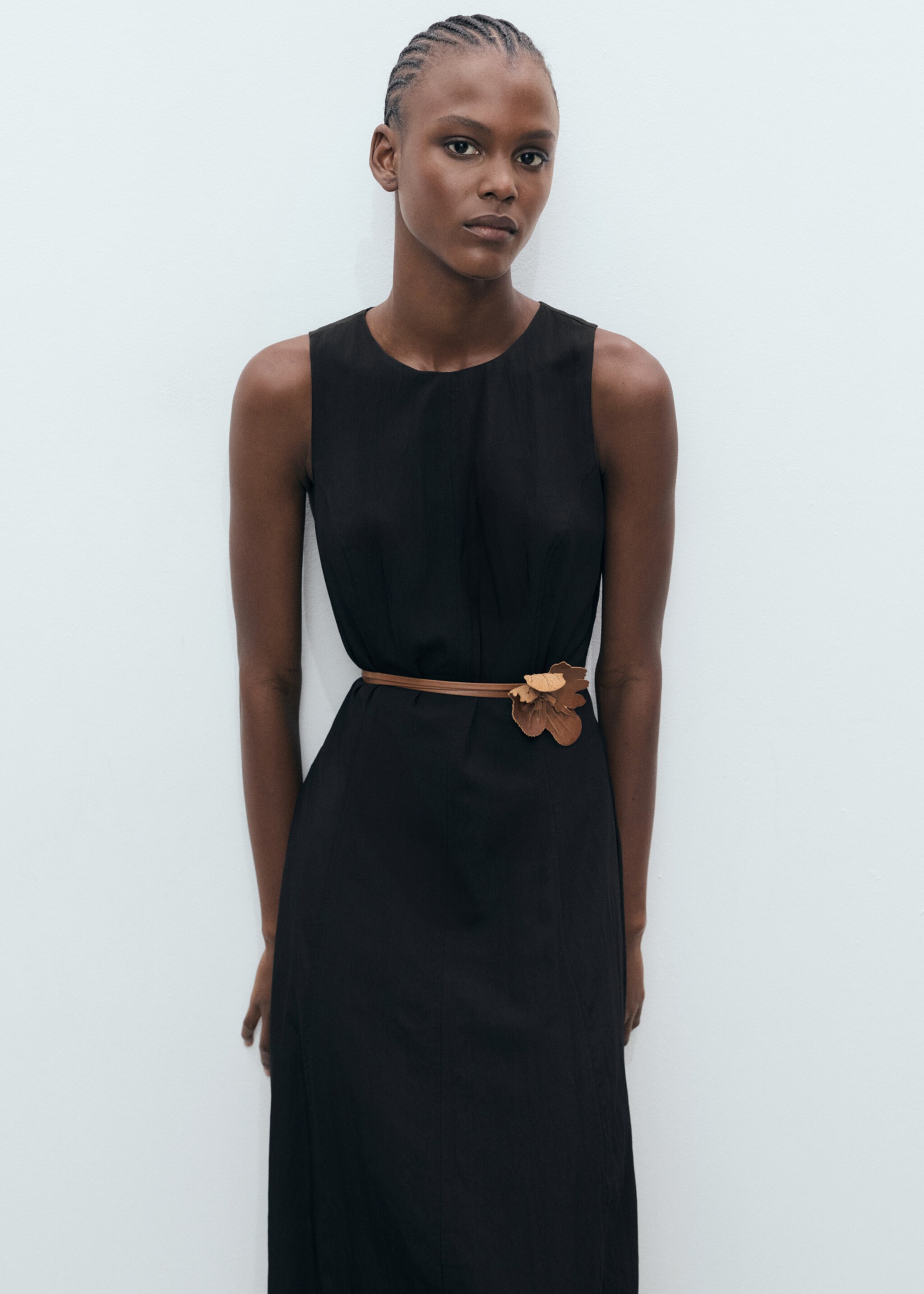Long balloon dress - Medium plane