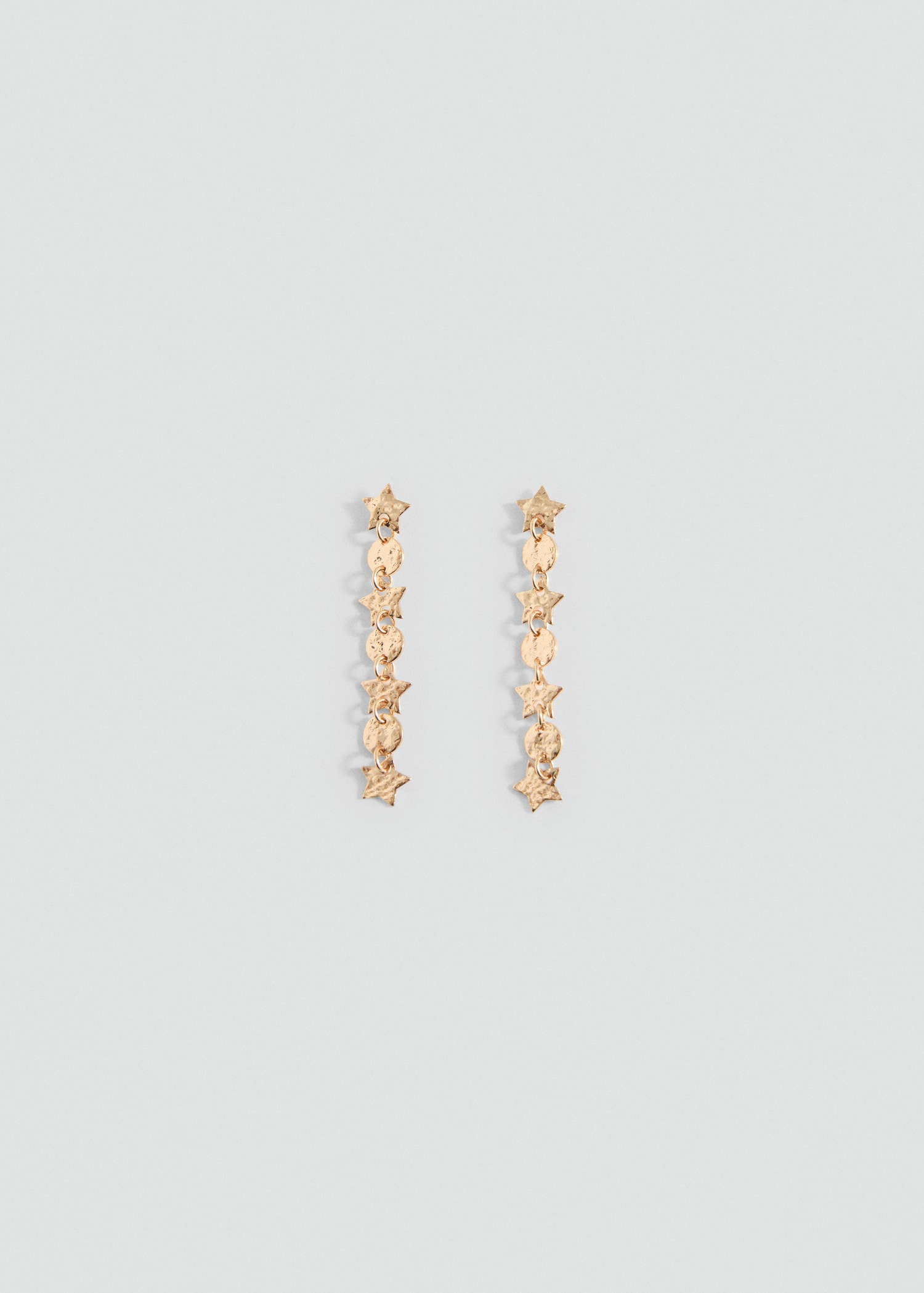 Boucles d'oreilles pendantes étoiles - Article sans modèle