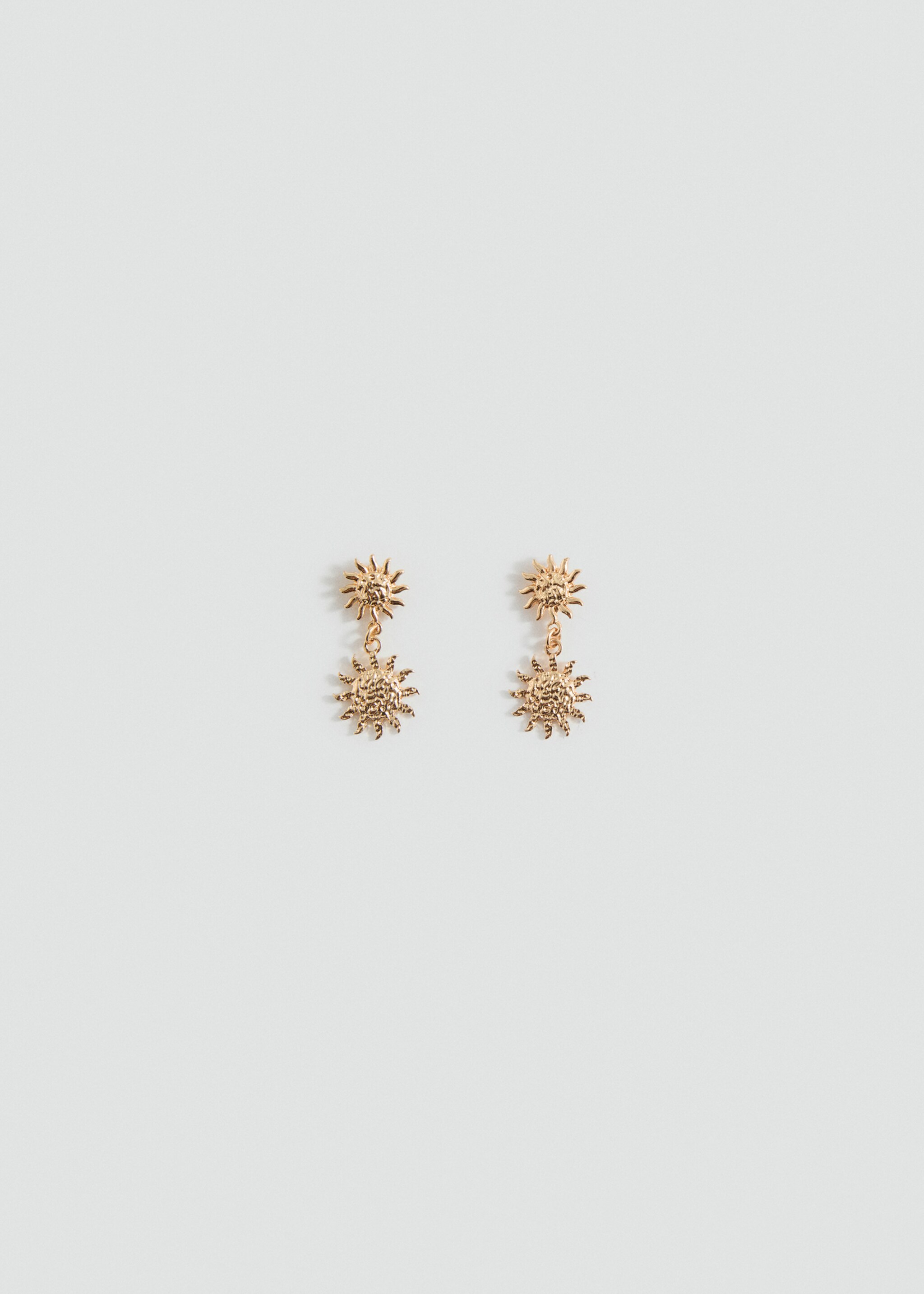 Boucles d'oreilles motif soleil - Article sans modèle