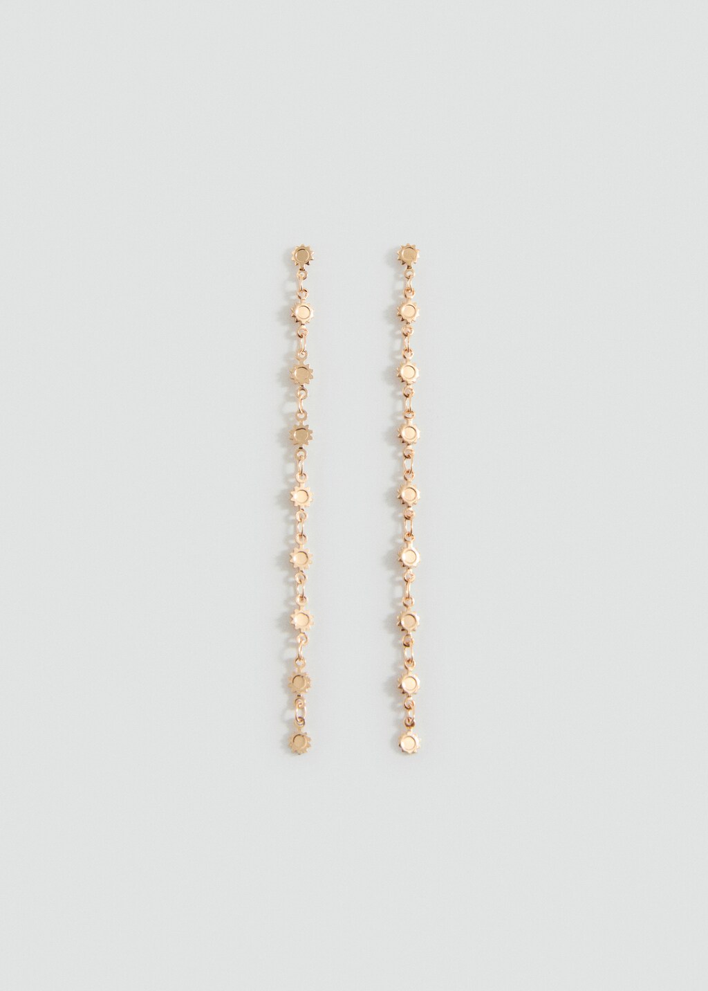 Long sun earrings