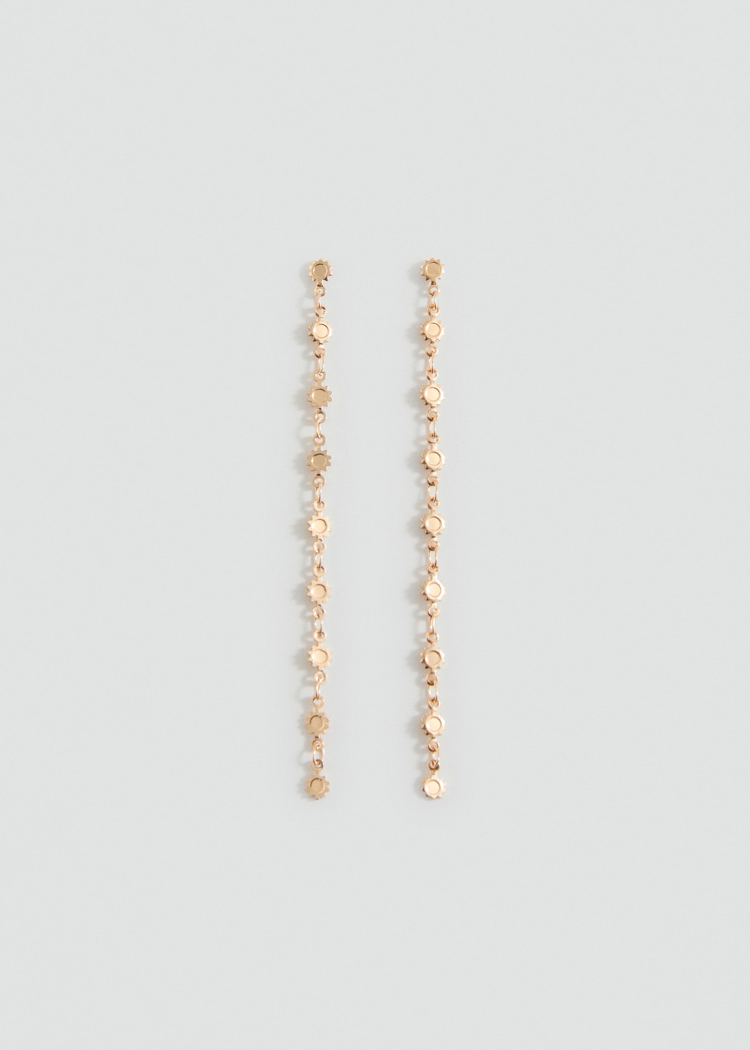 Boucles d'oreilles pendantes soleils - Article sans modèle
