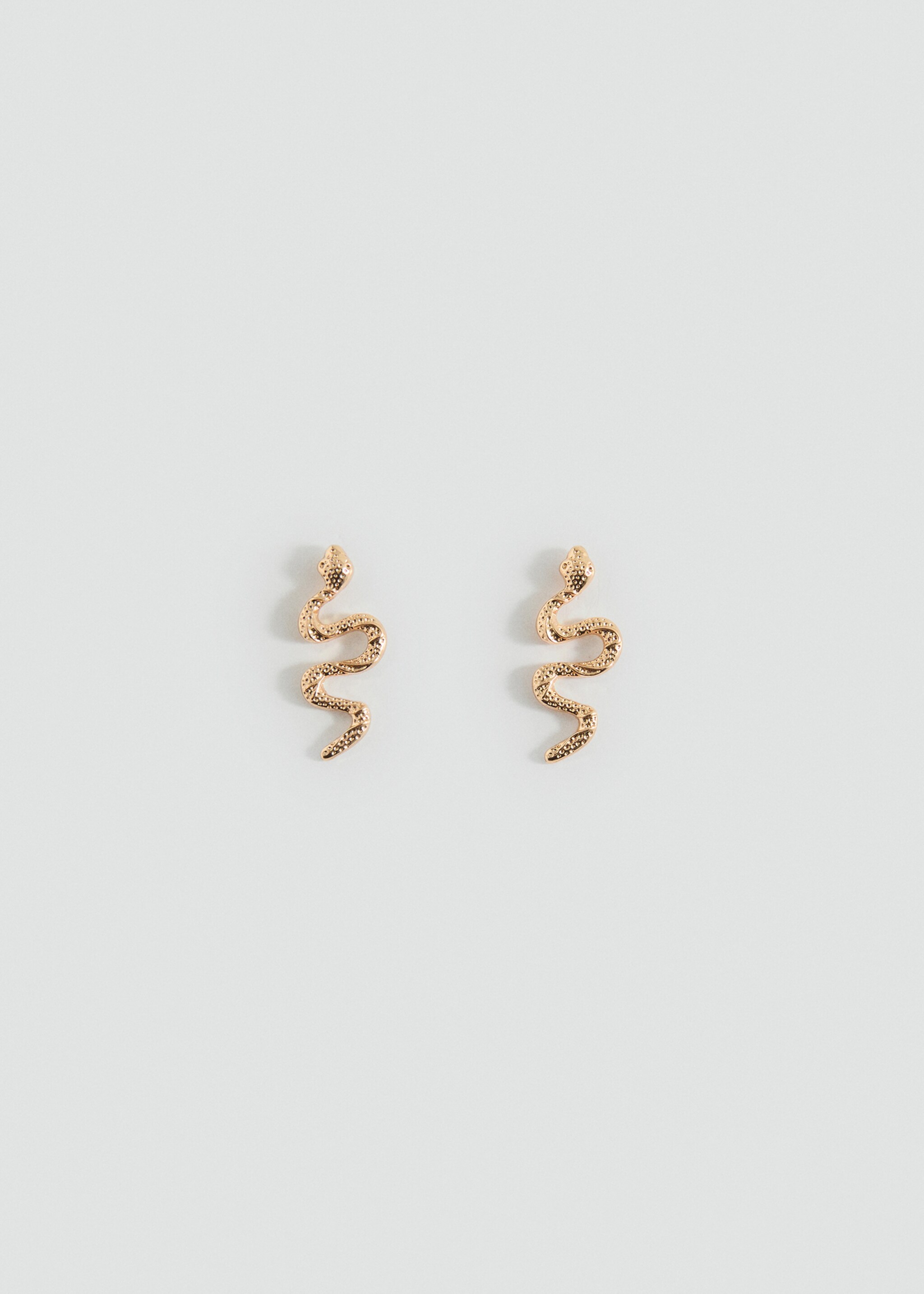Snake design earrings - Article without model, Gold. Ref: 17011188-00.