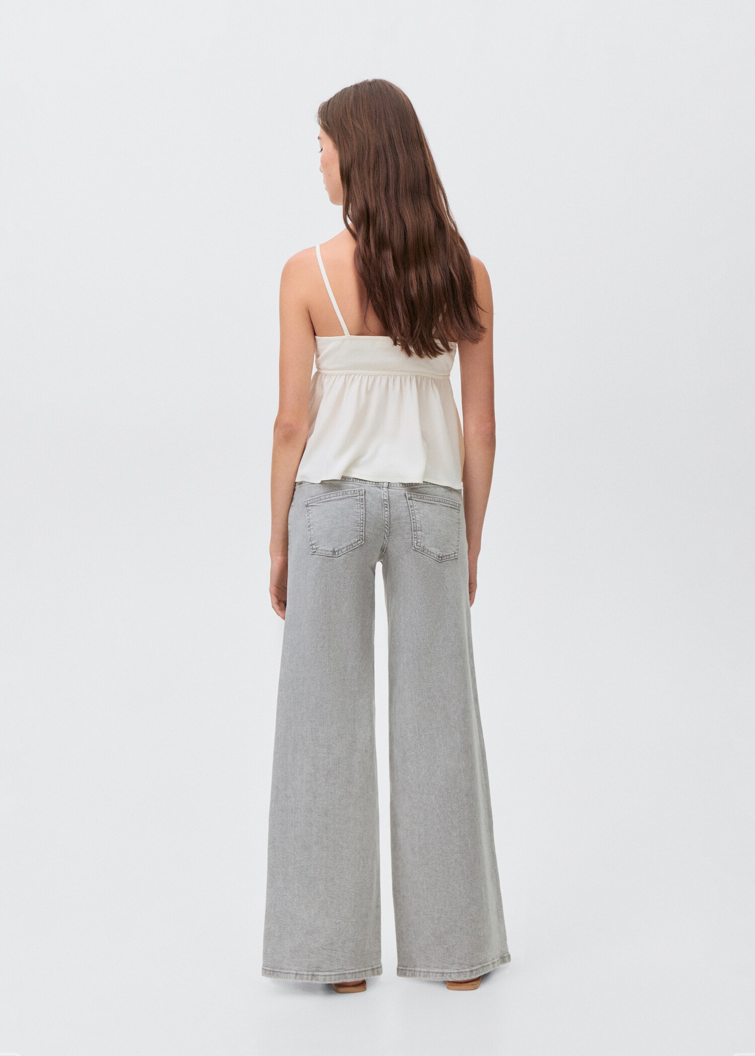Jean taille basse large - Verso de l’article