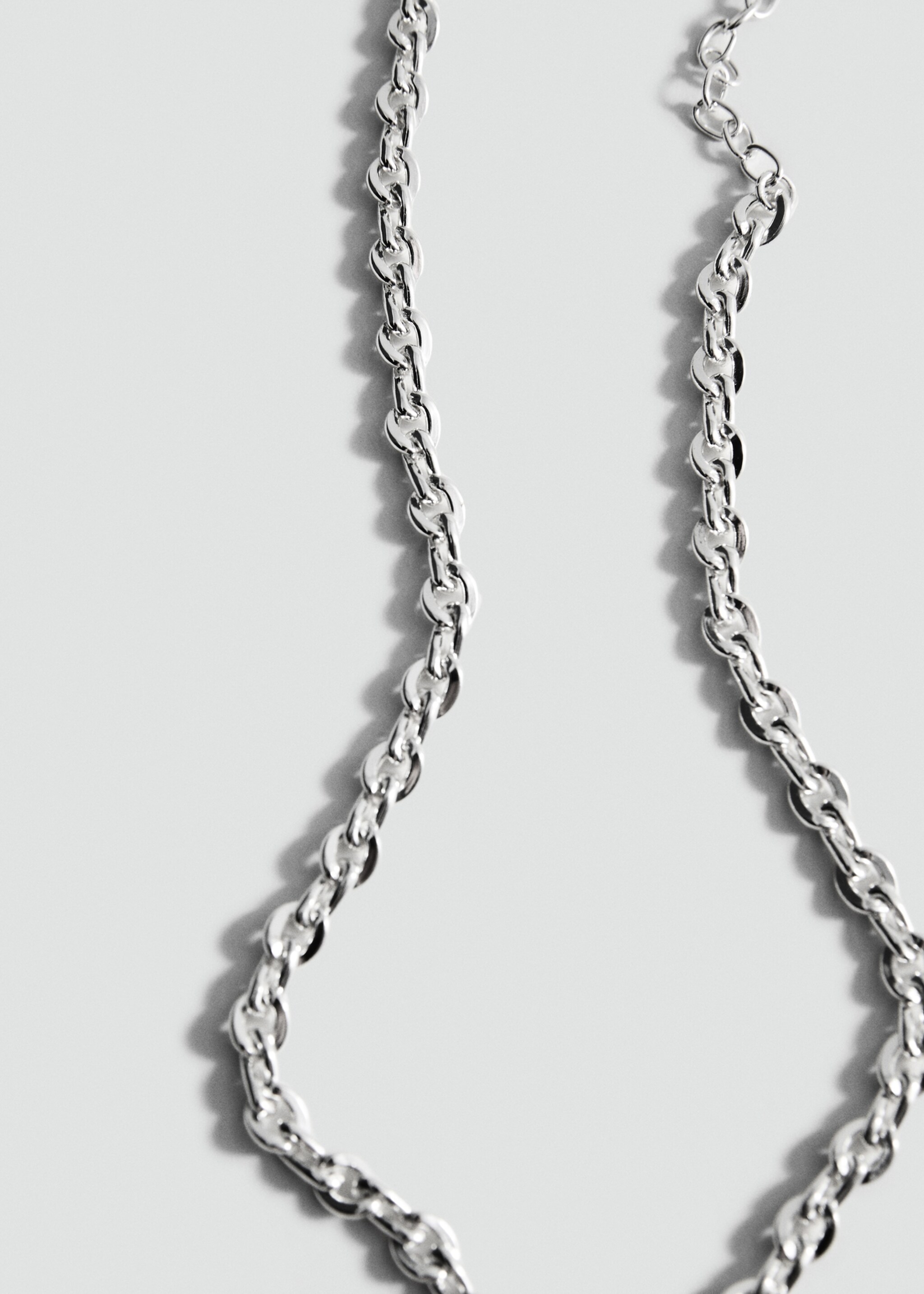 Link chain necklace - Medium plane