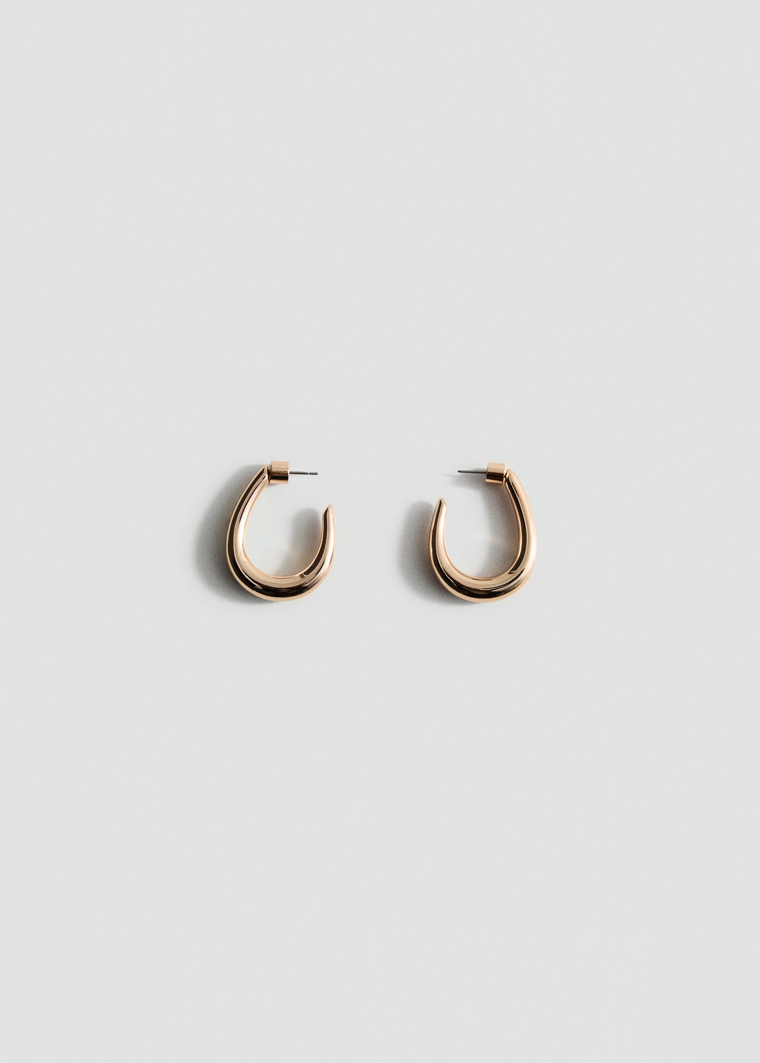 Twisted hoop earrings - Article without model