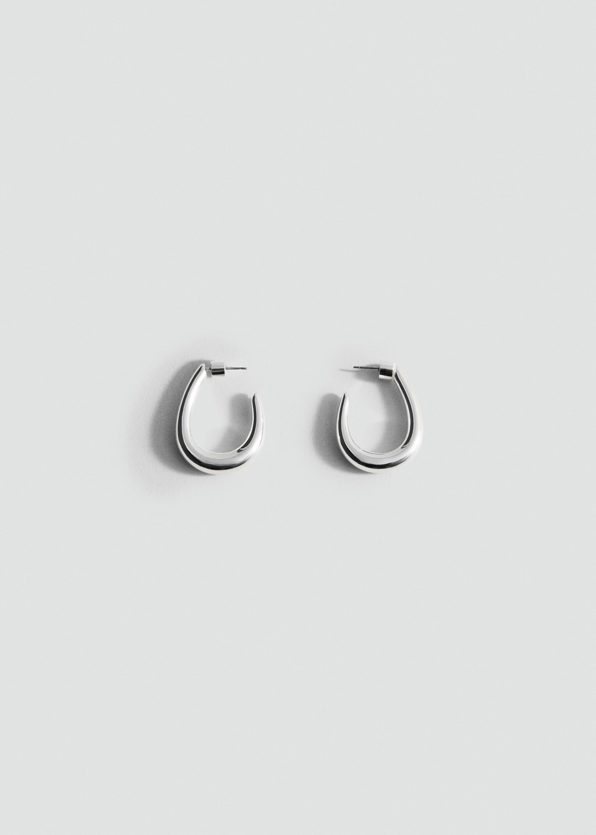 Twisted hoop earrings - Article without model