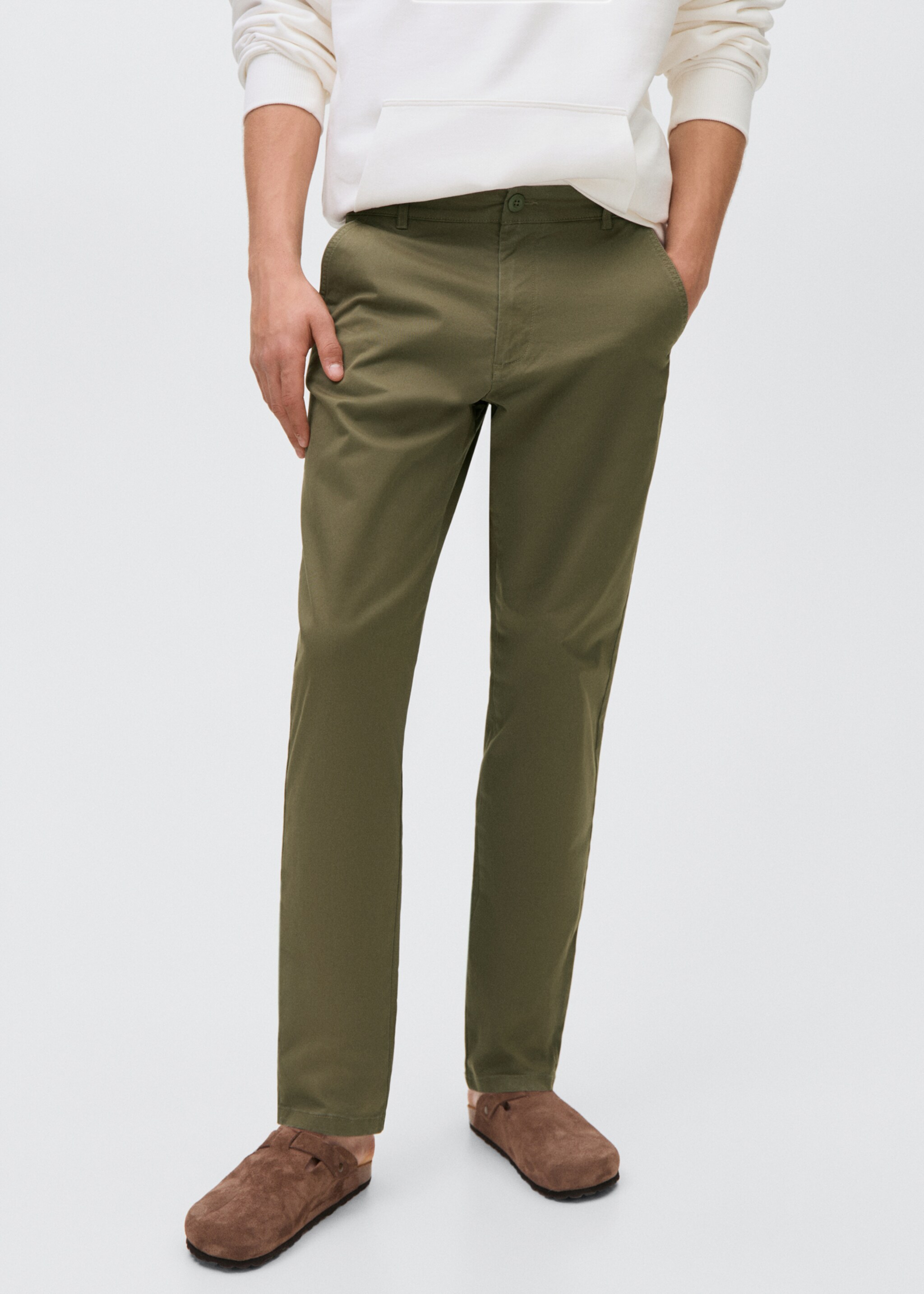 Stretch-Chinohose - Mittlere Ansicht