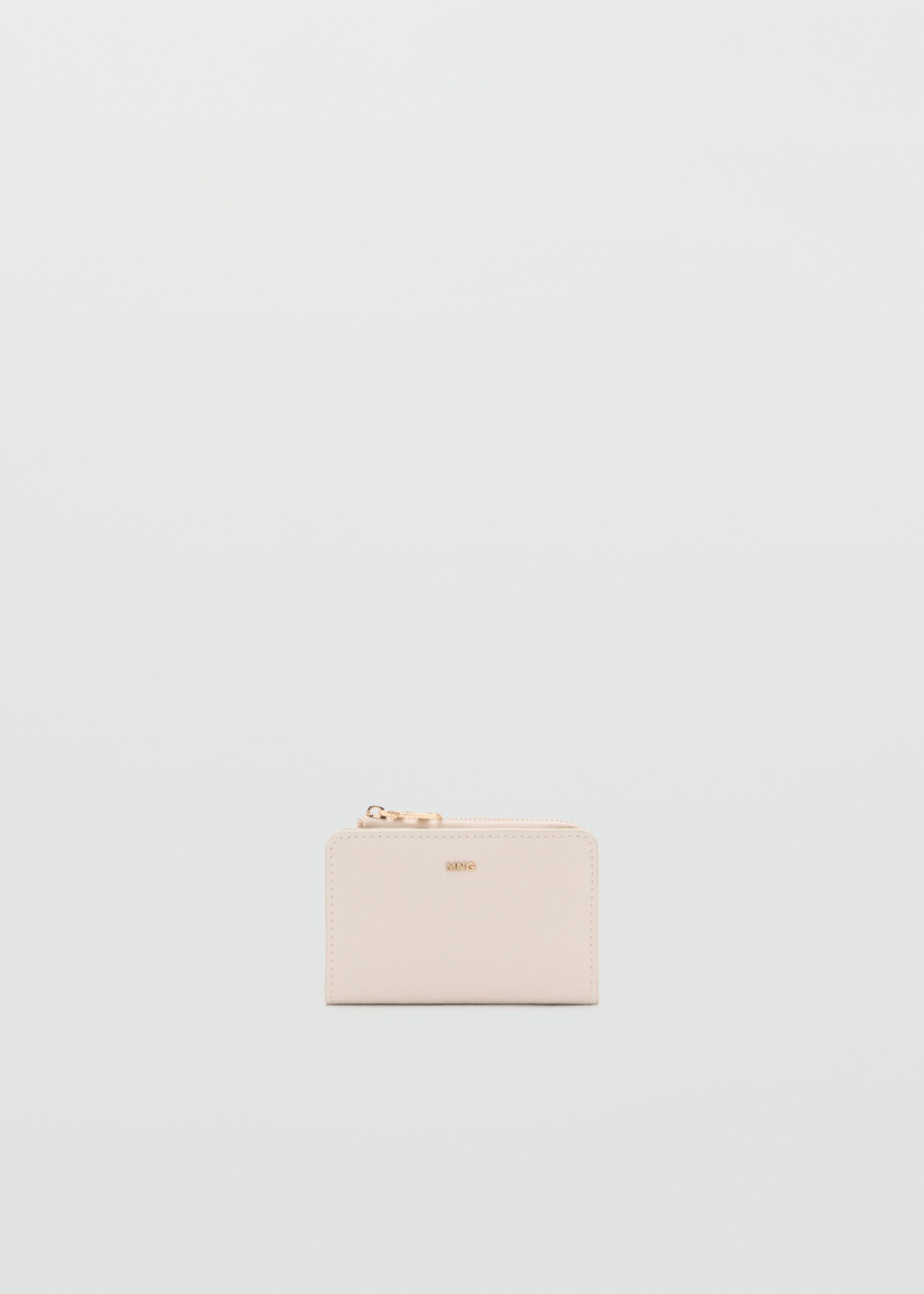 Safiano-effect wallet with flap - Article without model
