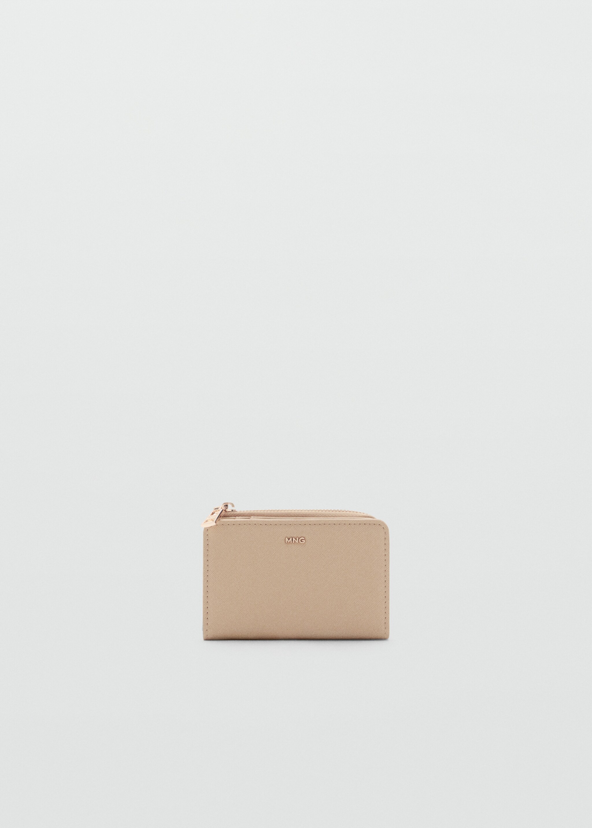 Safiano-effect wallet with flap - Article without model