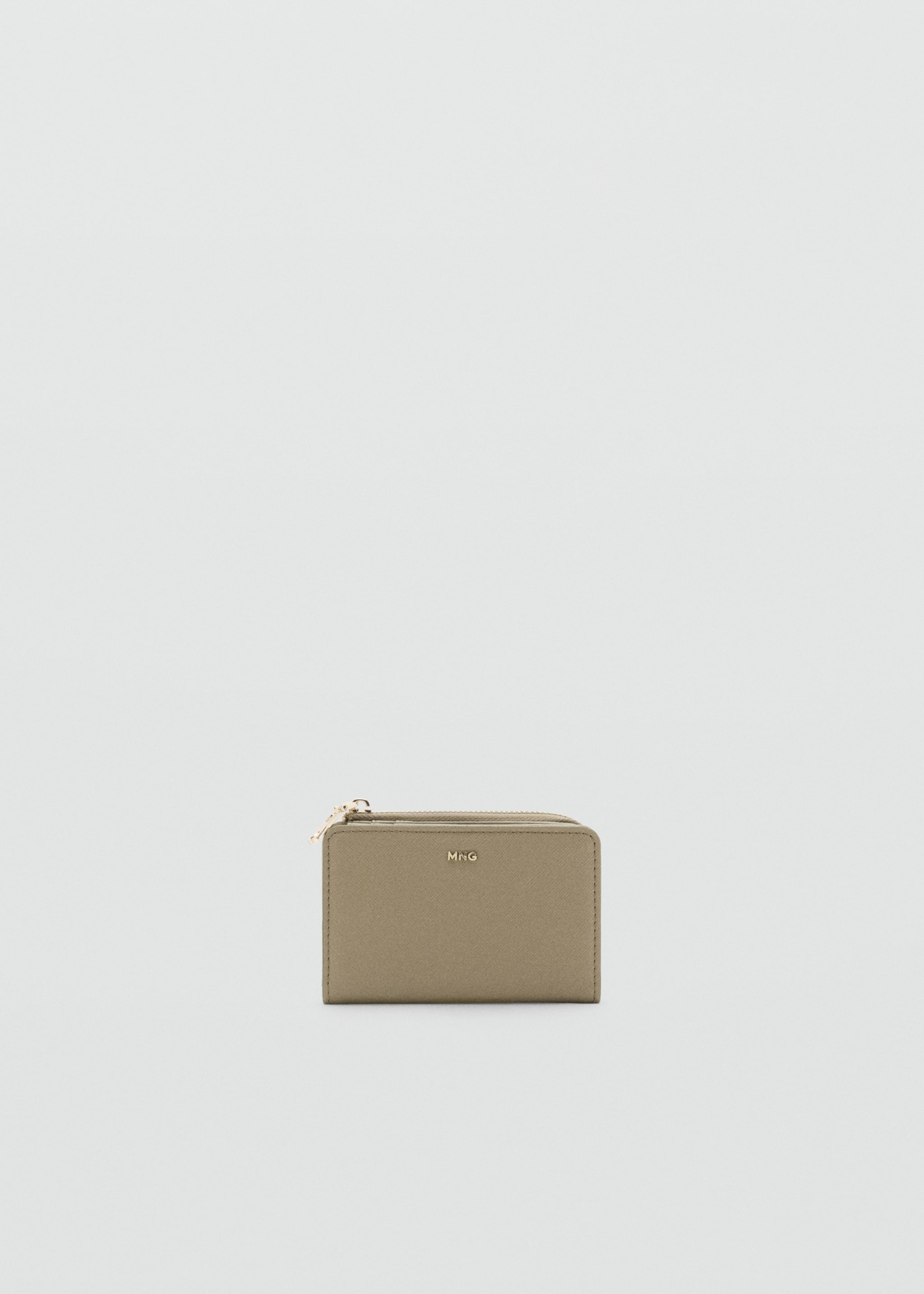 Safiano-effect wallet with flap - Article without model