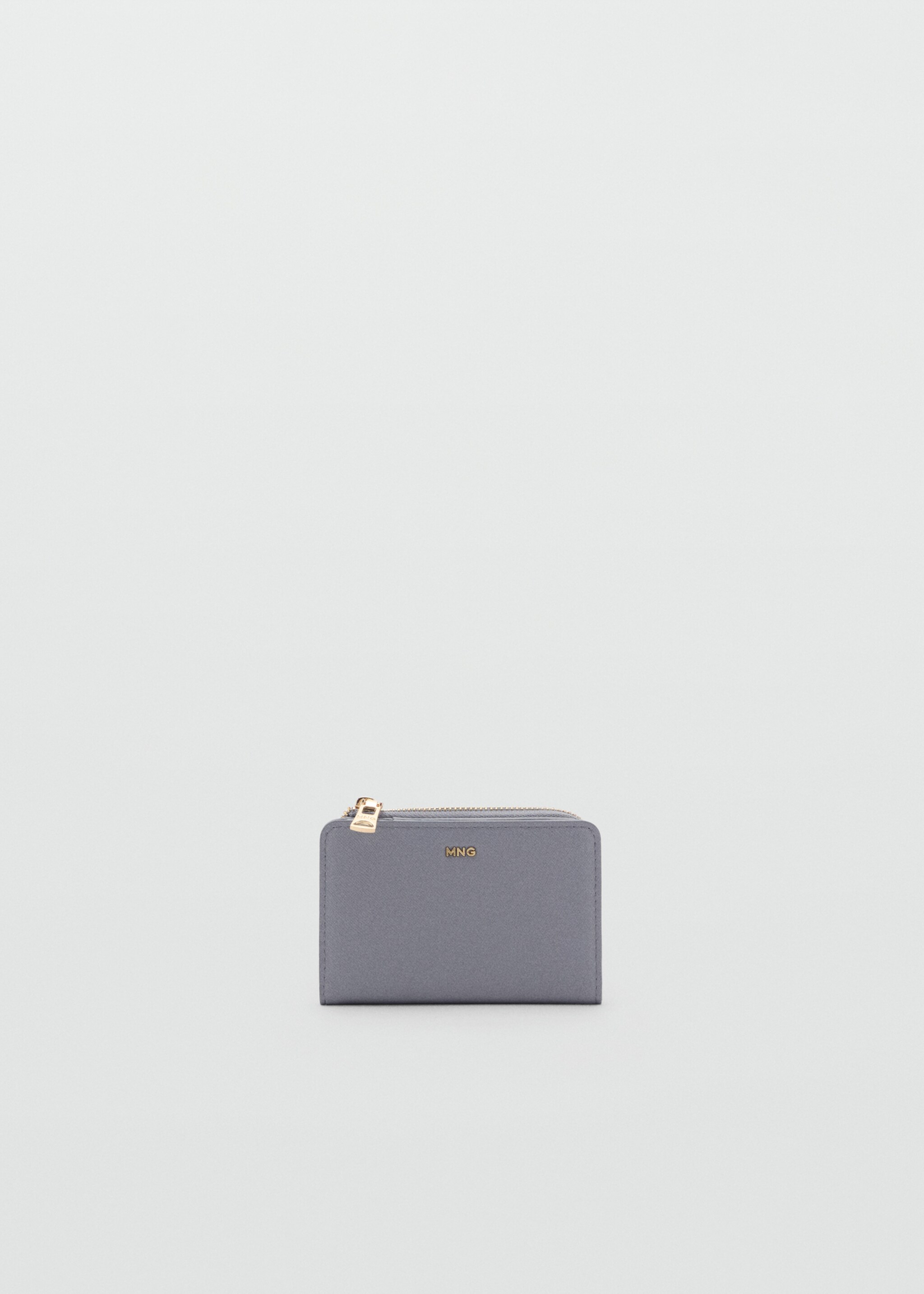 Safiano-effect wallet with flap - Article without model