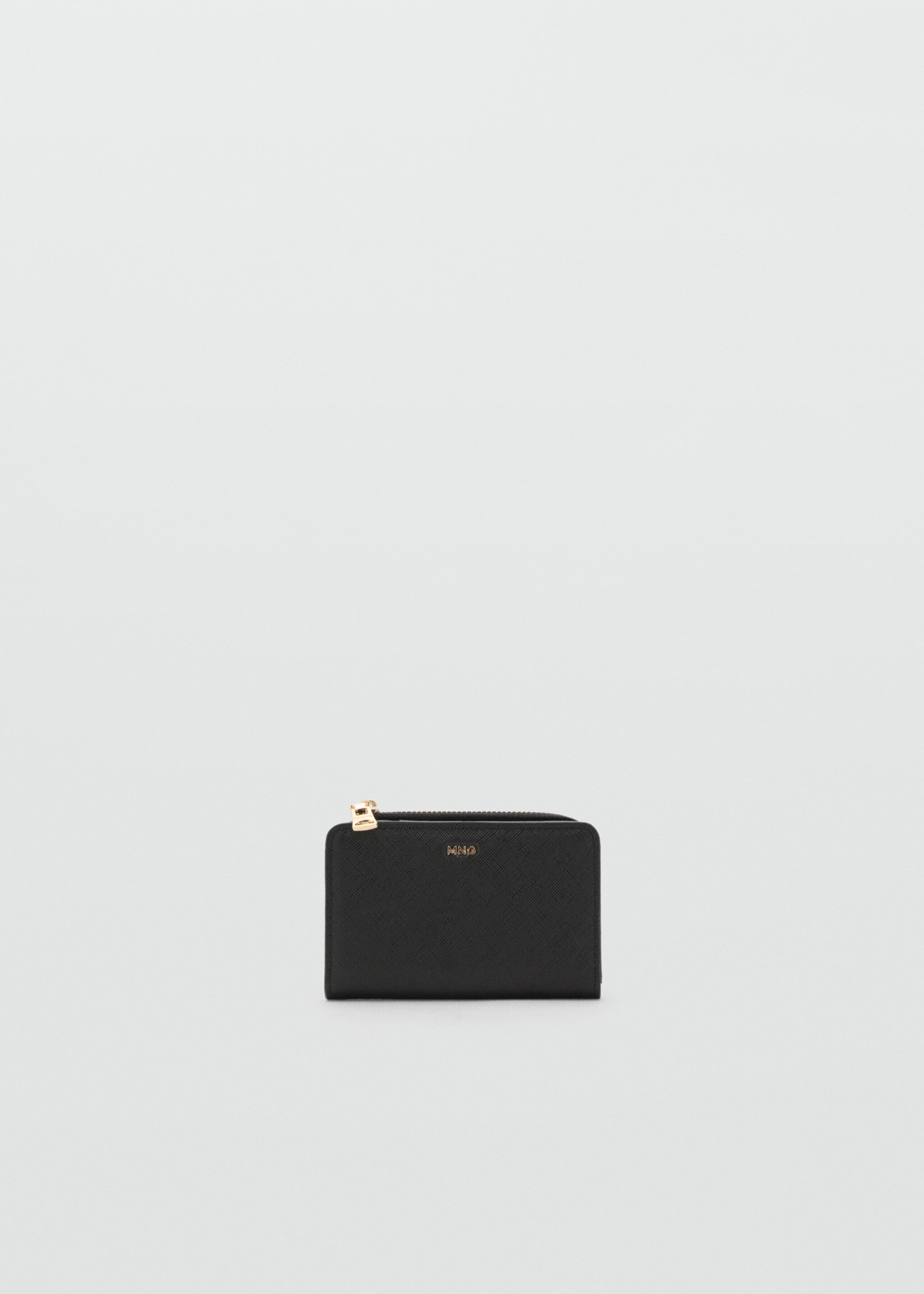 Safiano-effect wallet with flap - Article without model