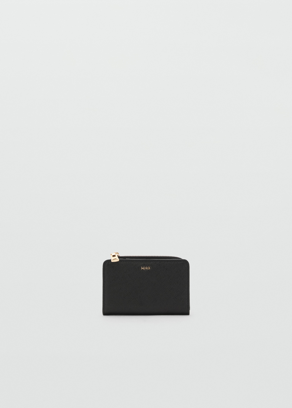 Small wallet with Saffiano effect