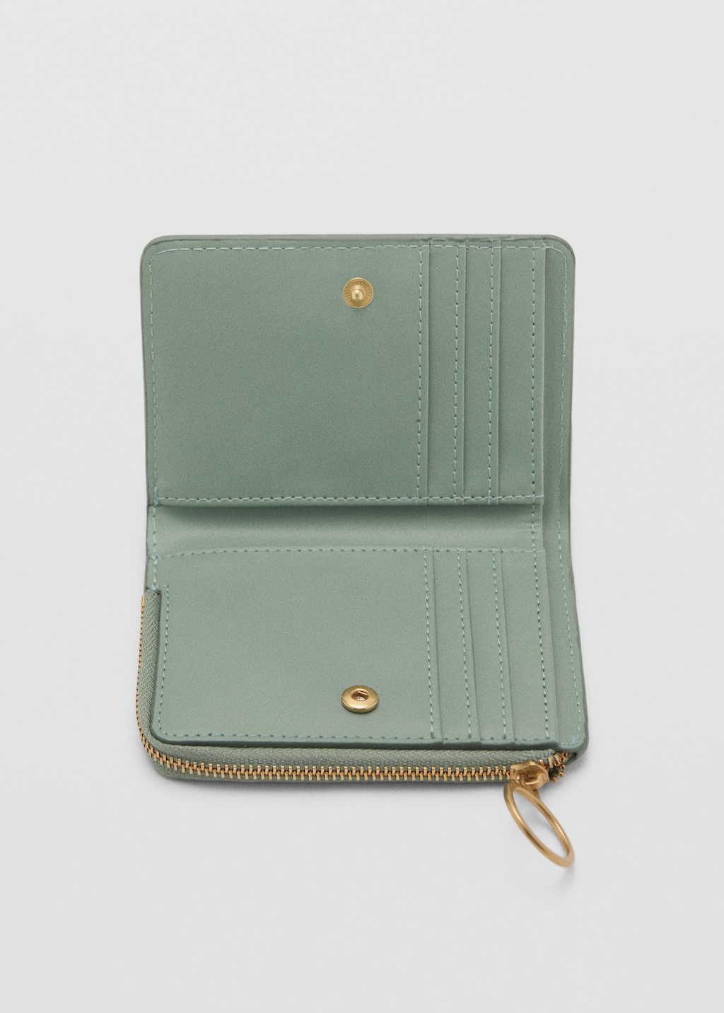 Embossed faux-effect purse