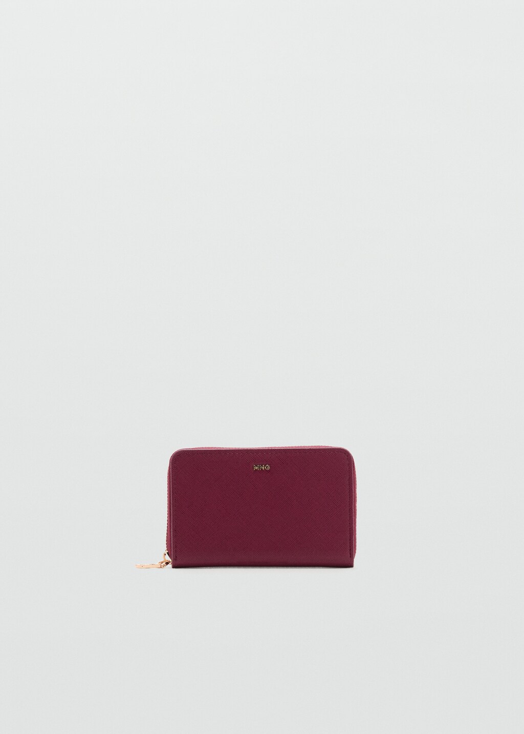 Medium wallet with saffiano effect - image 4