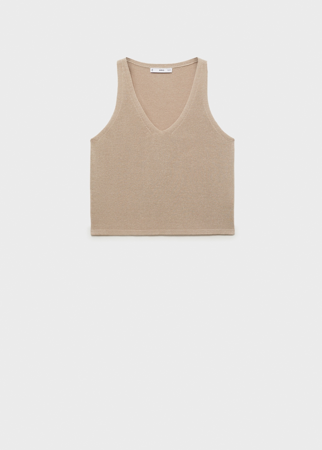 V-neck knit top - Women | MANGO Canada