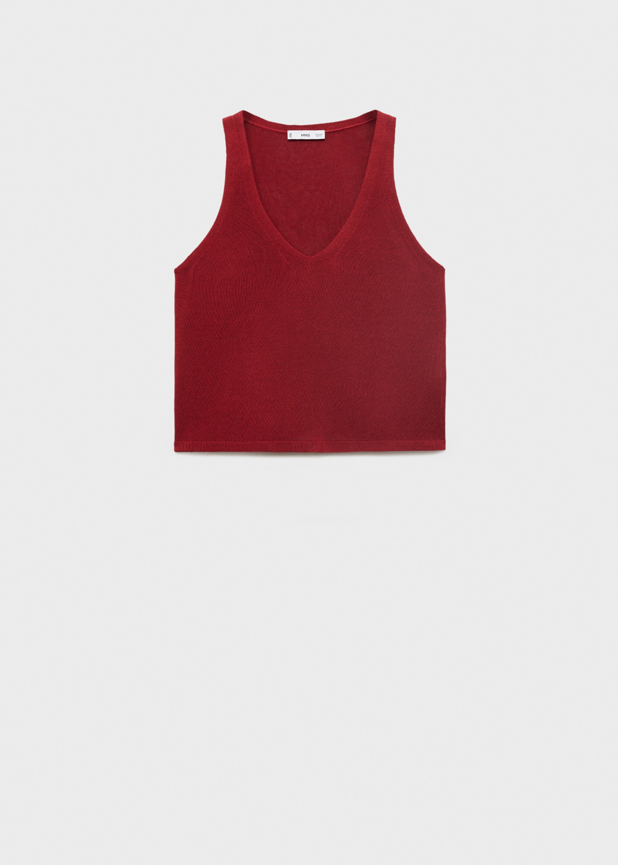 Top punto cuello pico - Artículo sin modelo