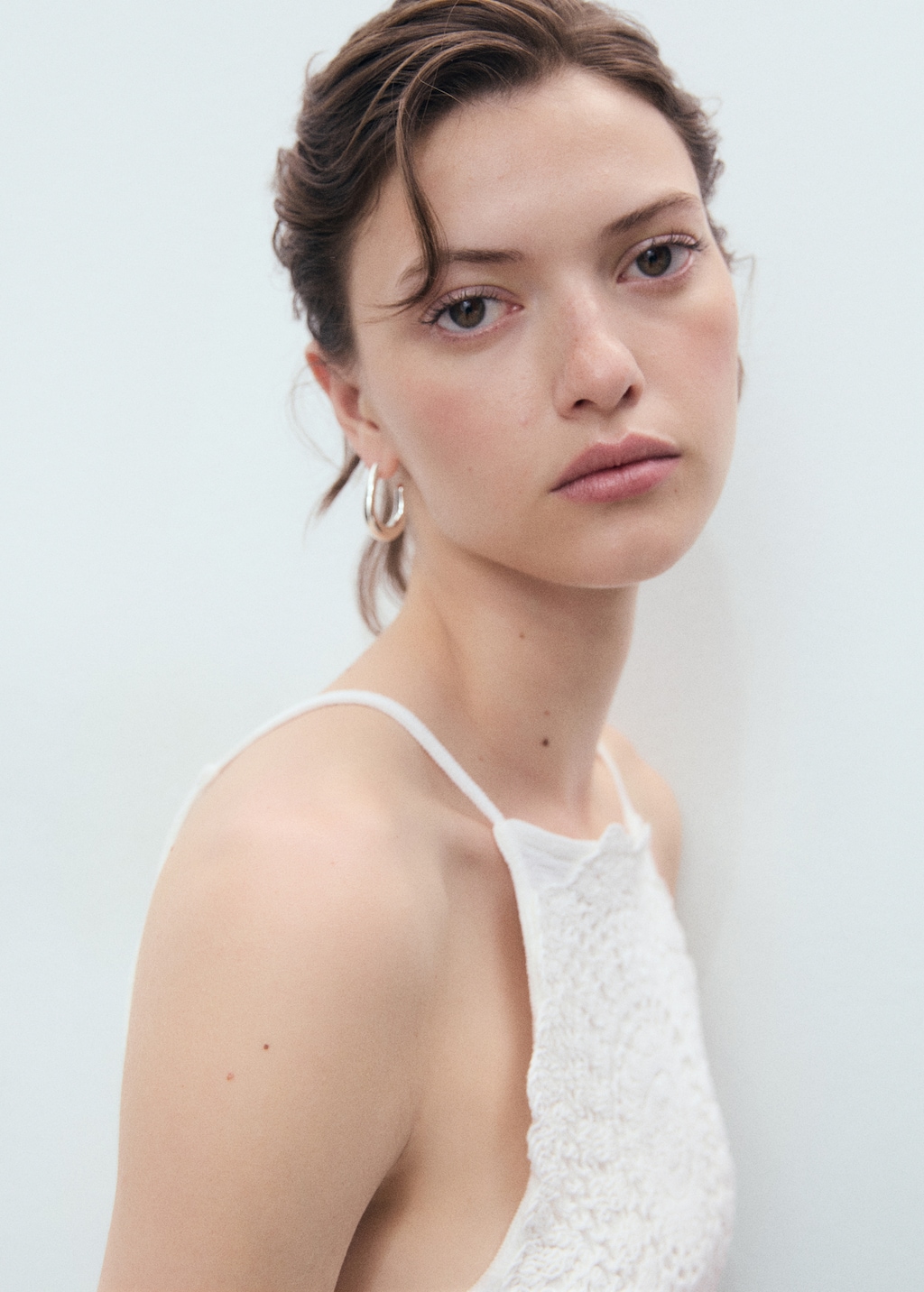 Crochet appliqué top