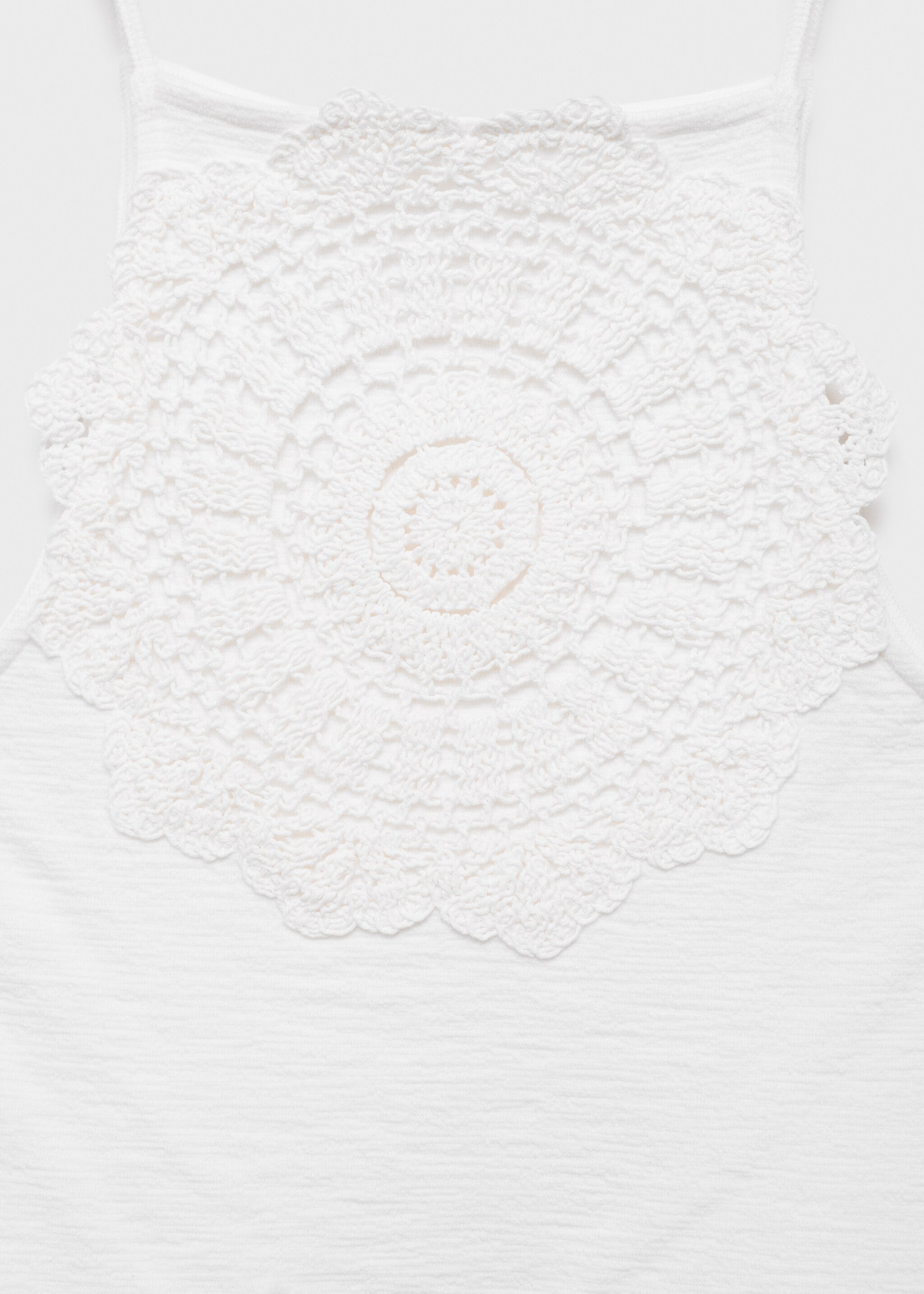 Crochet appliqué top - Details of the article 8