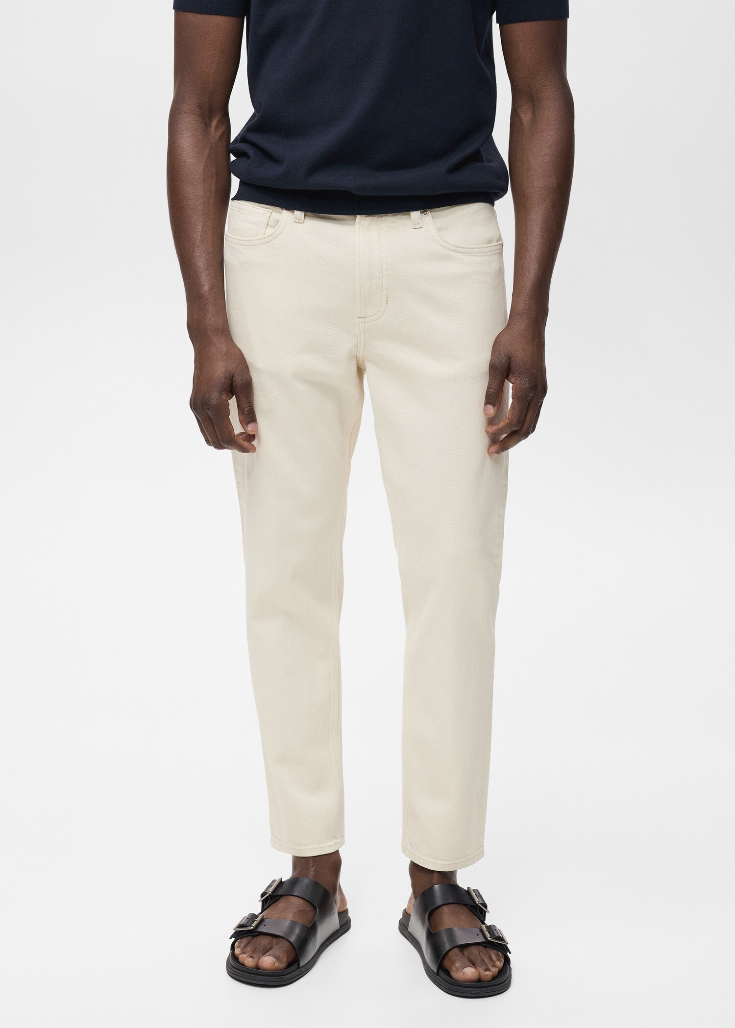 Jeans Ben tapered fit - Plano medio