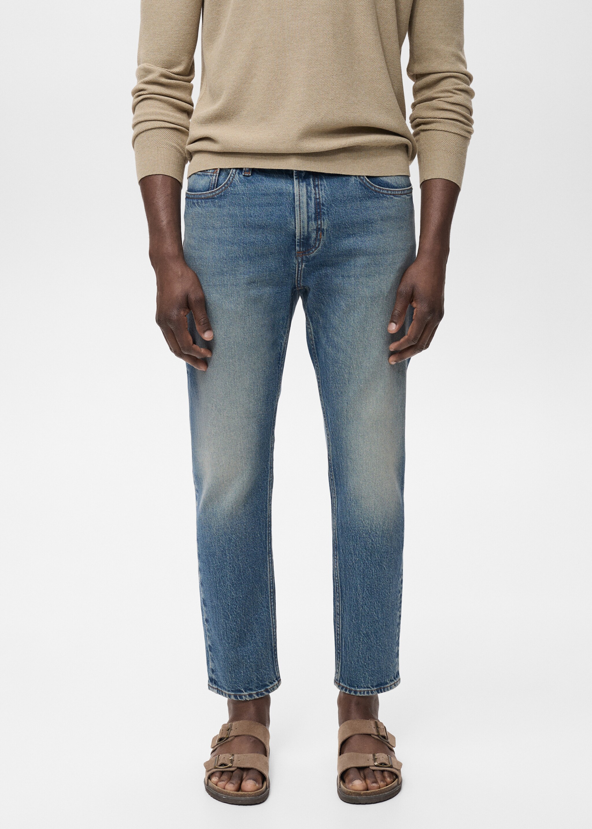 Tapered Fit-Jeans Ben - Mittlere Ansicht