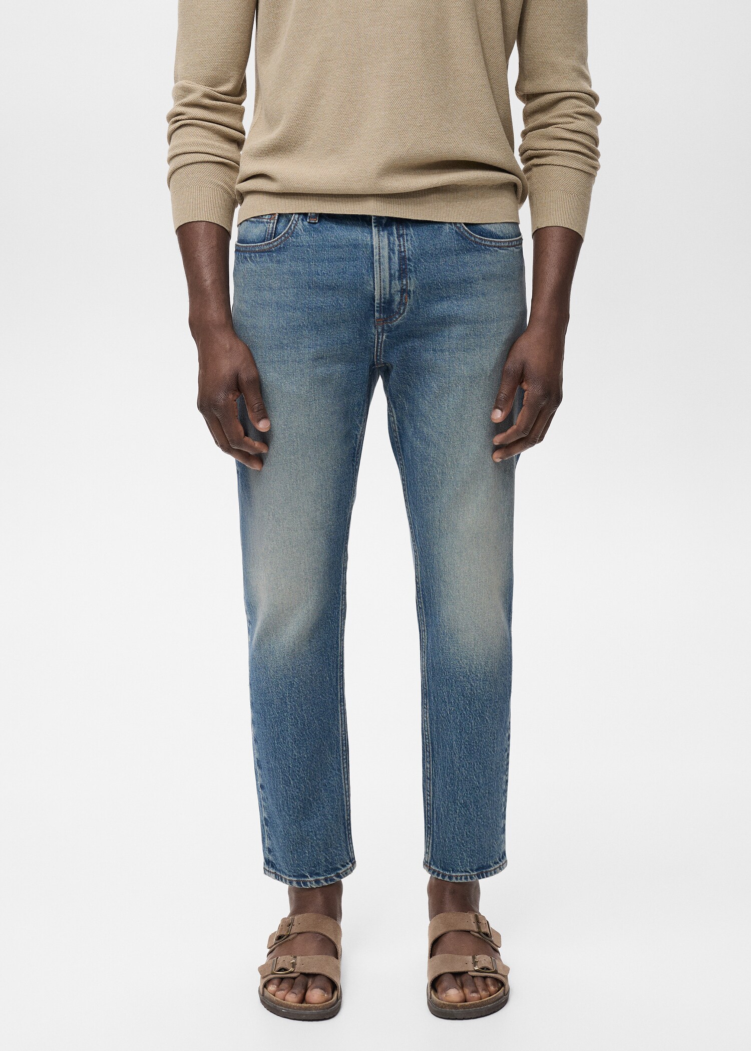 Jeans Ben tapered fit - Medium plane