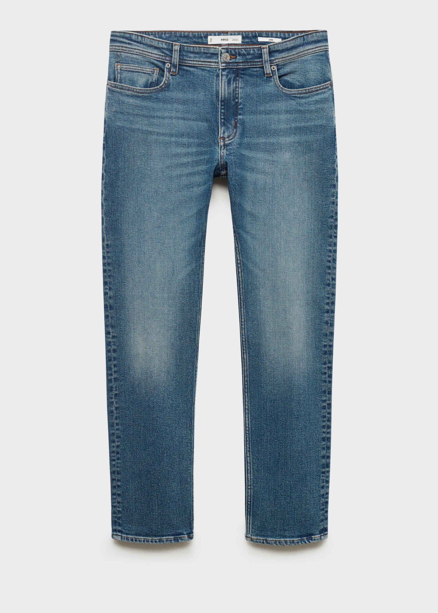 Slim Fit-Jeans Jan im Used-Look mit mittlerer Waschung - Artikel ohne Model