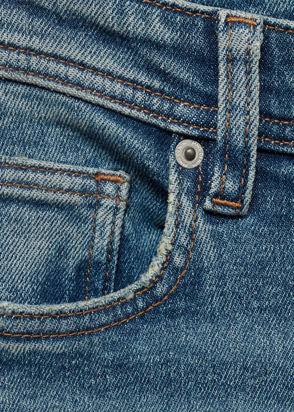 Jan slim-fit faded medium-wash Jeans