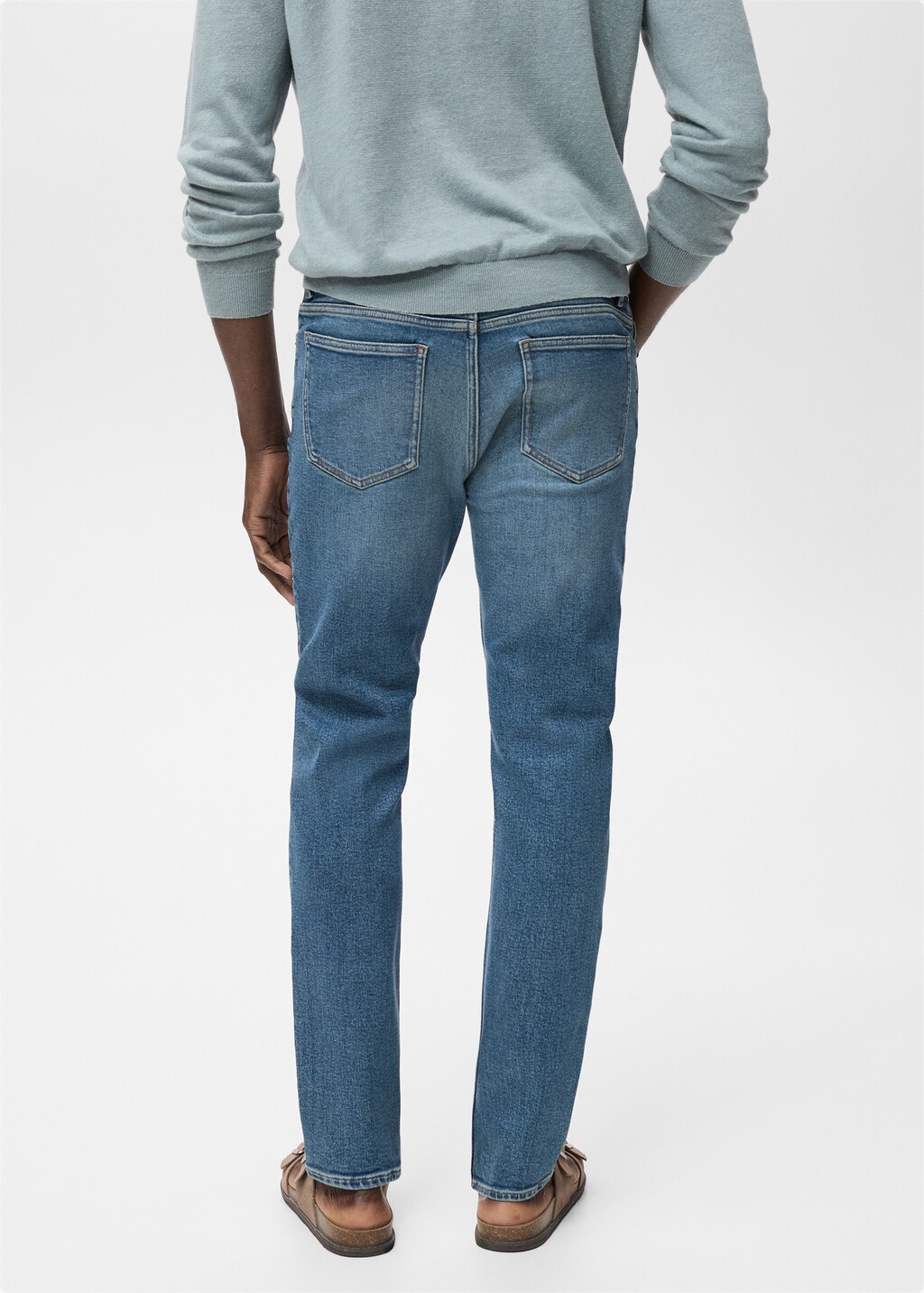 専用です。、 Jan slim-fit faded medium-wash Jeans - Men | MANGO USA