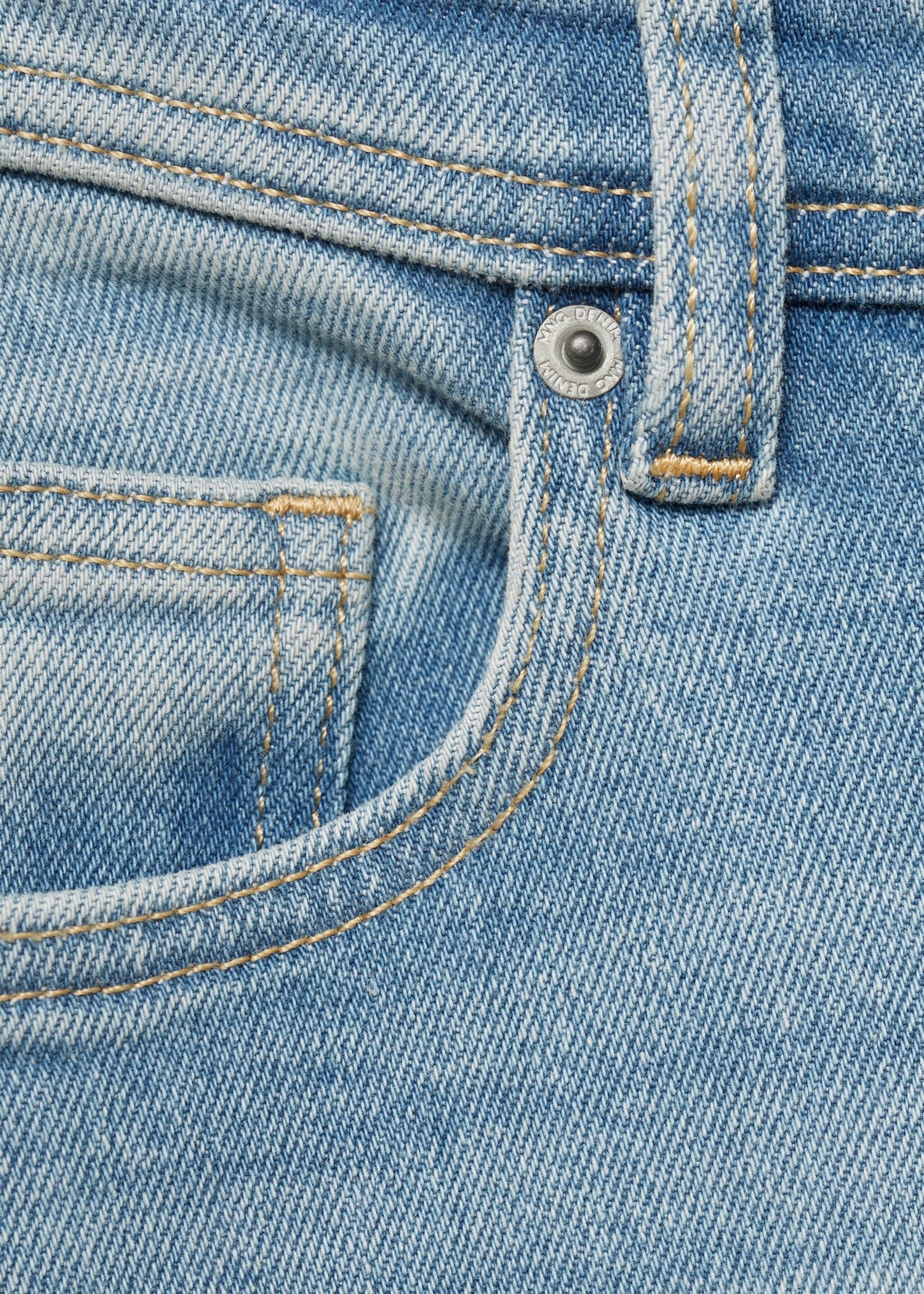 Jan slim-fit jeans with frayed effect - Details of the article 0