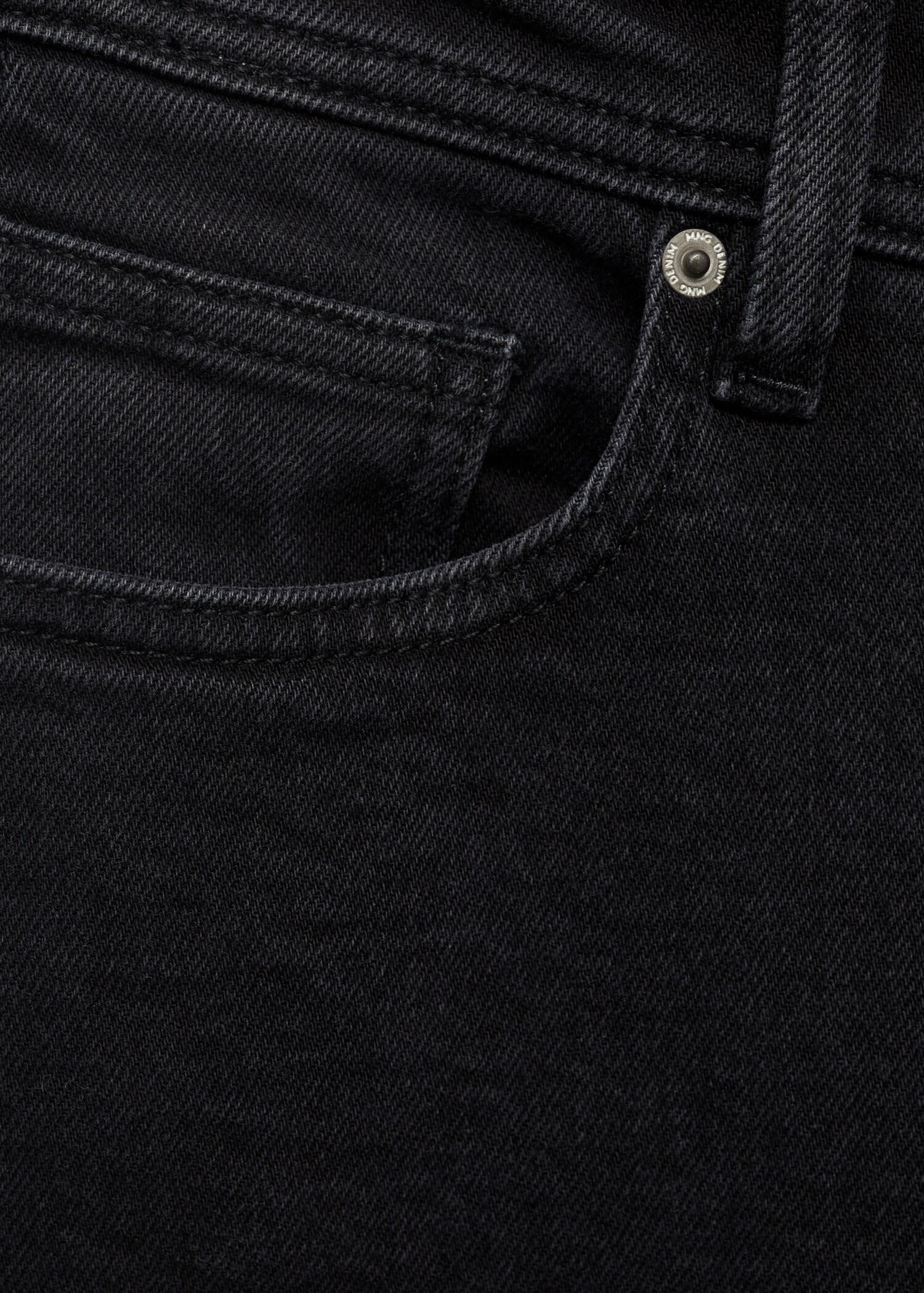 Schwarze Slim Fit Jeans Jan - Detail des Artikels 0