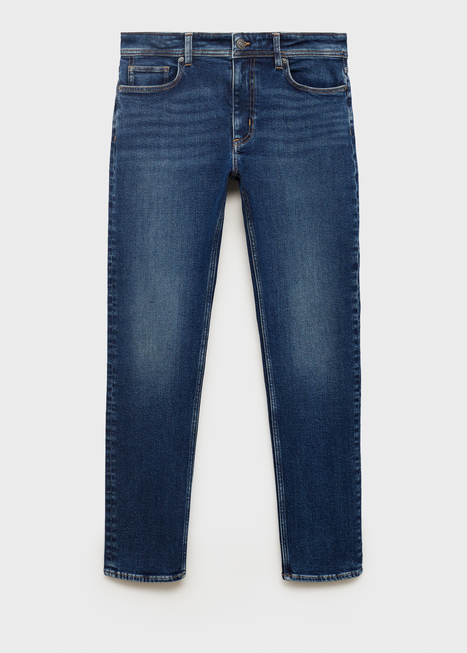 Slim Fit-Jeans Jan im Used-Look mit dunkler Waschung - Artikel ohne Model