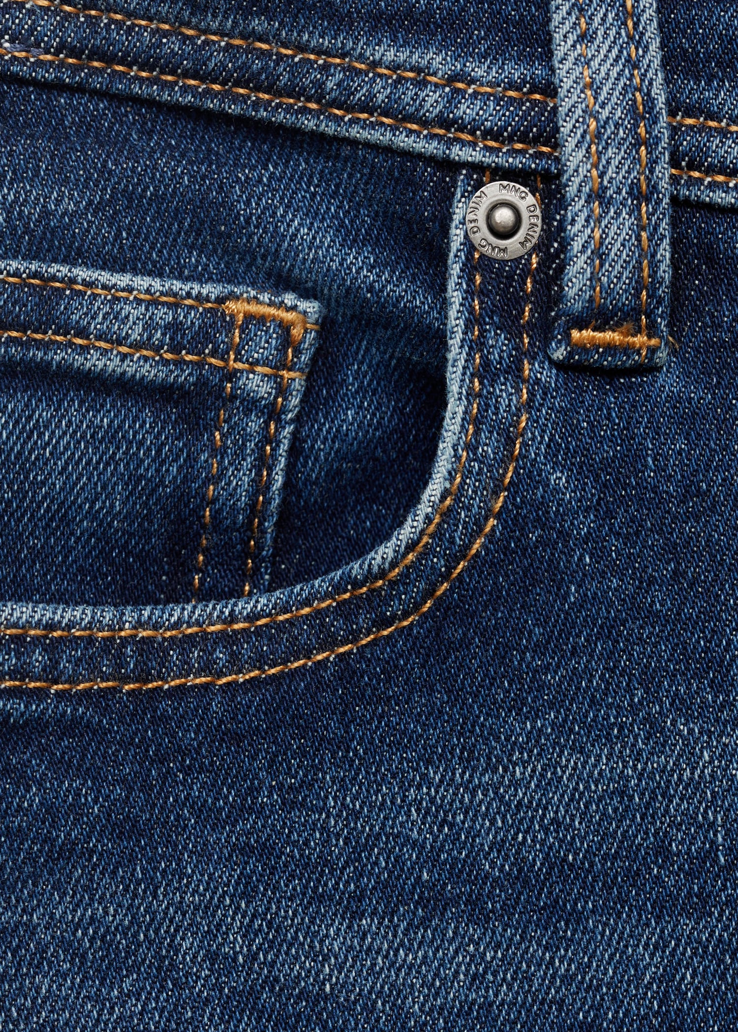 Slim Fit-Jeans Jan im Used-Look mit dunkler Waschung - Detail des Artikels 0