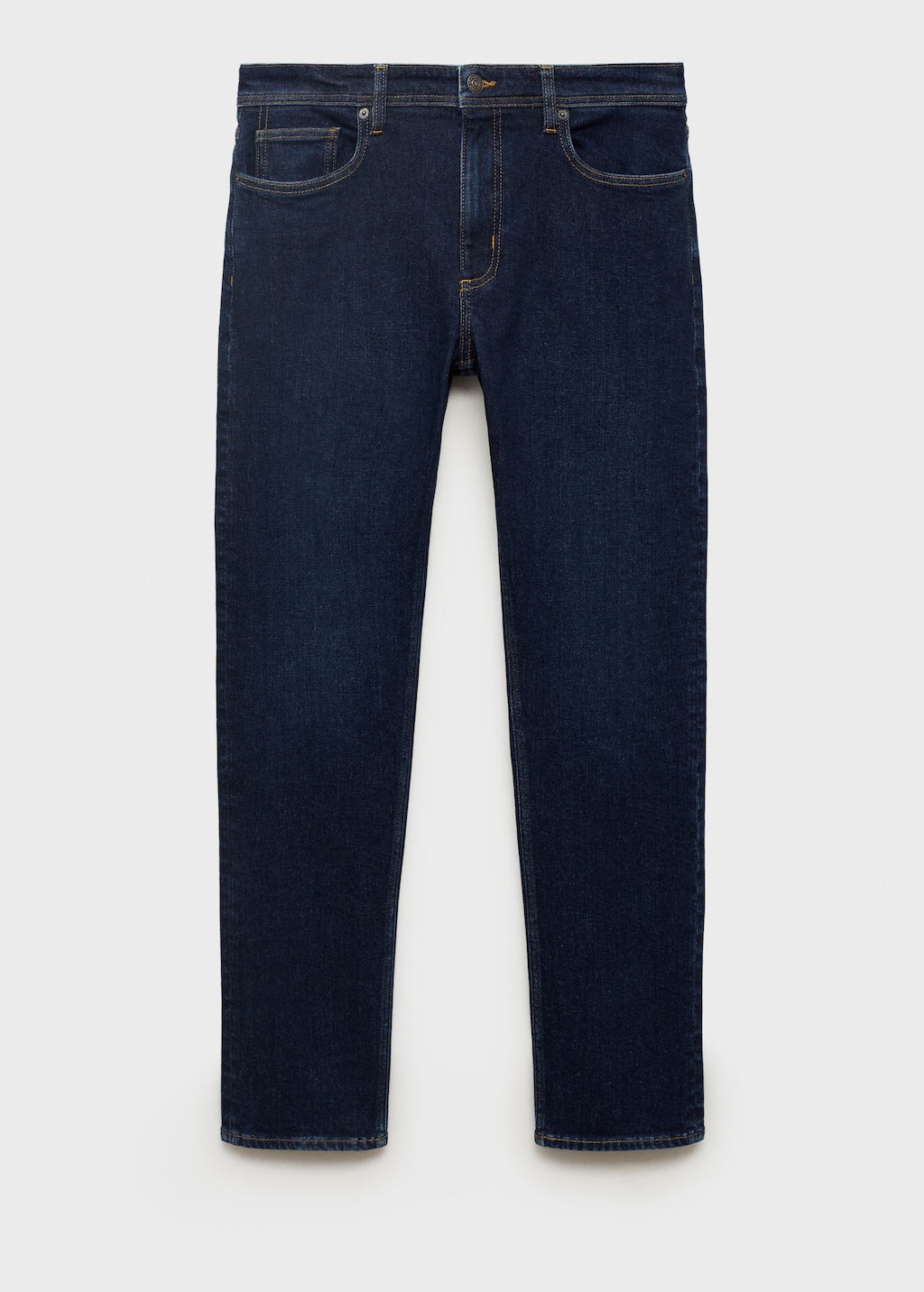 Jan slim-fit dark-wash jeans