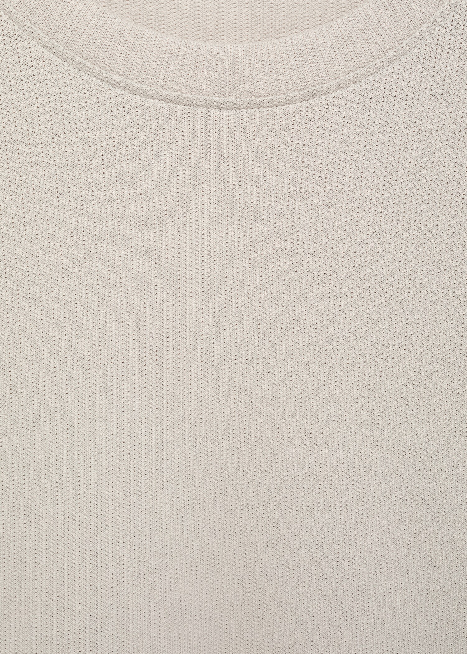 Cotton fine-knit t-shirt - Details of the article 8