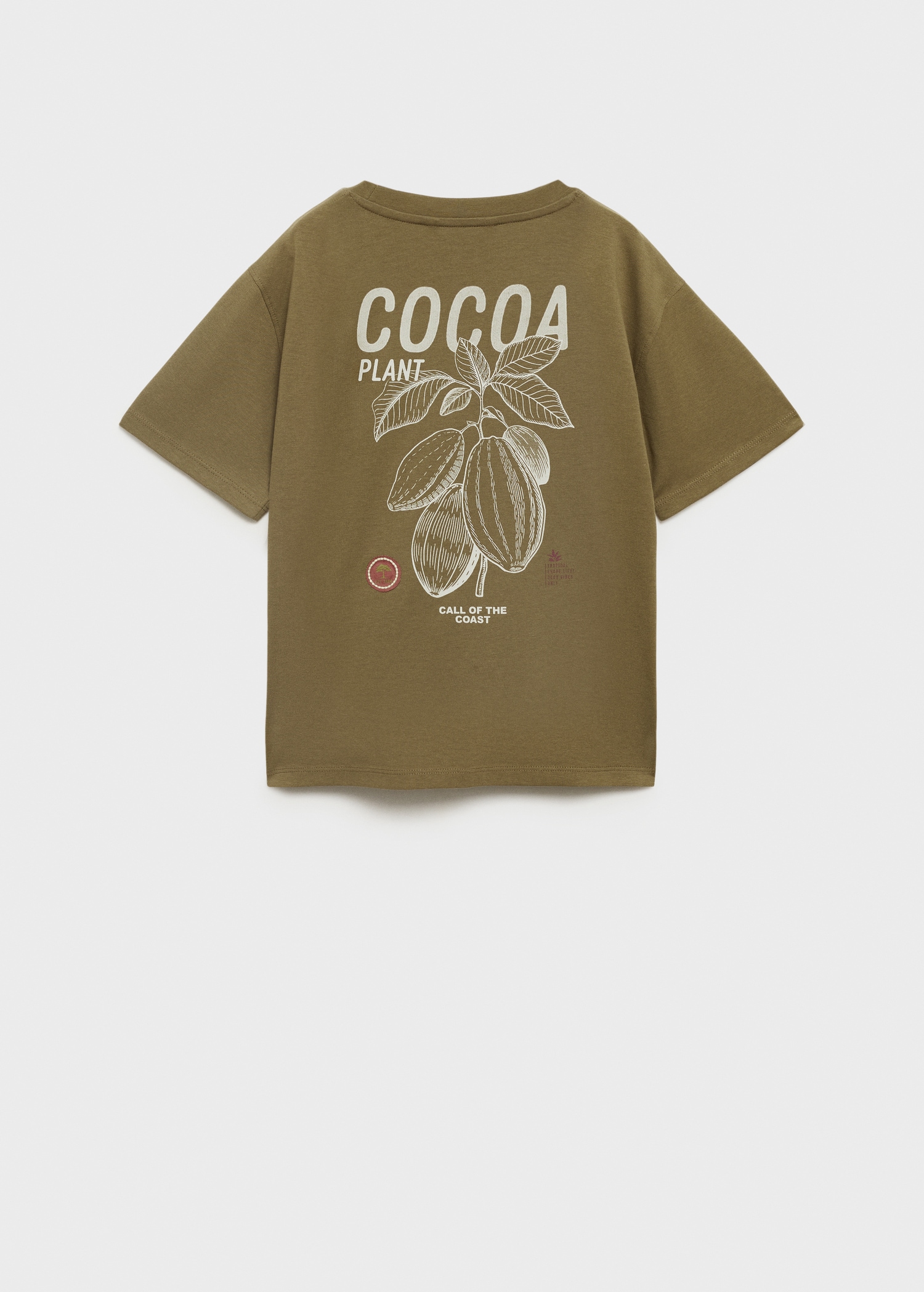 Short-sleeved printed t-shirt - Reverse of the article